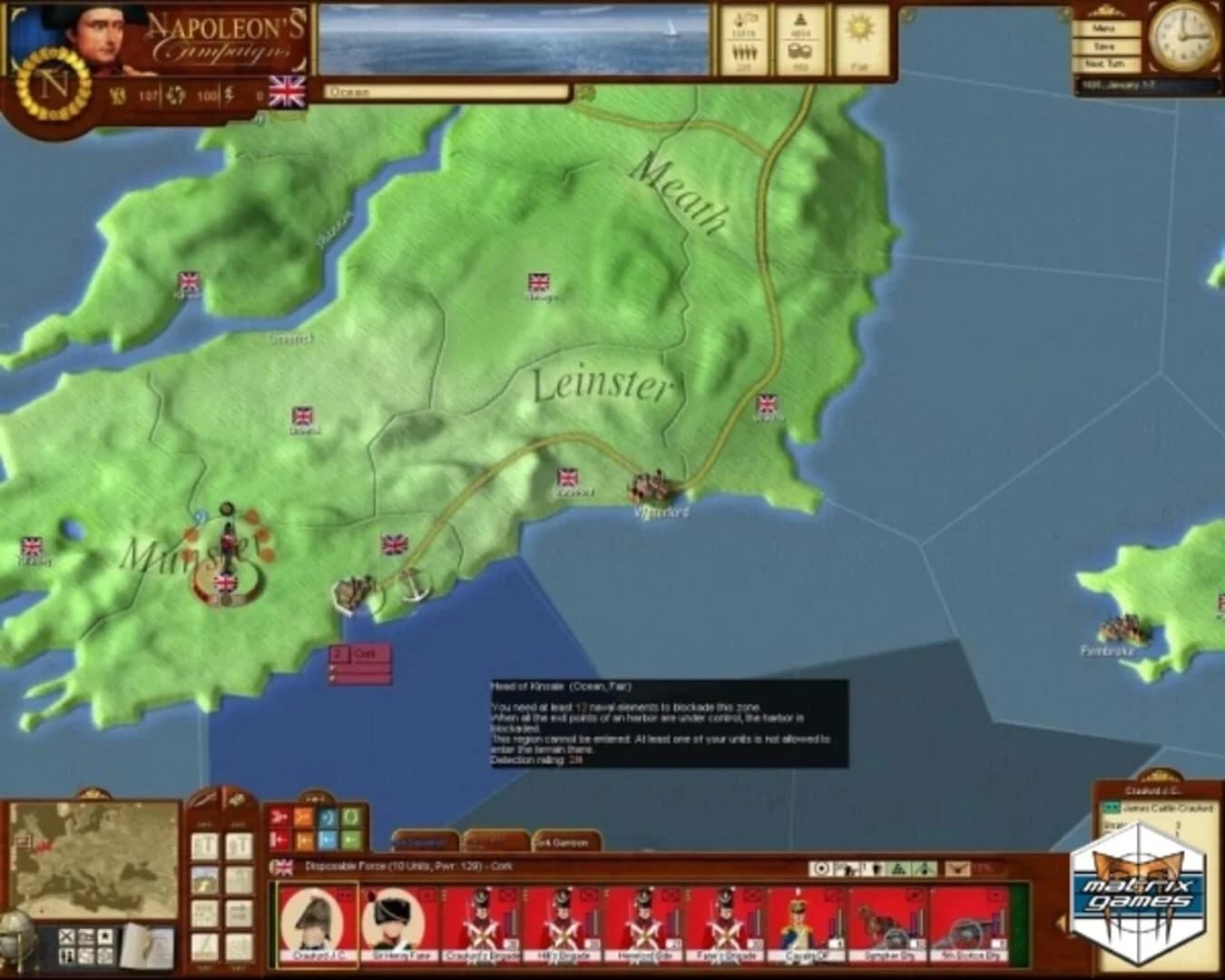 Napoleon's Campaigns screenshot 1