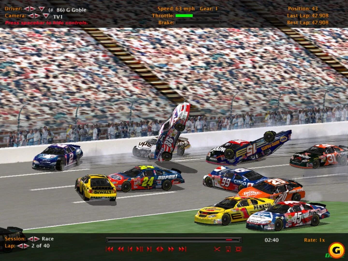 NASCAR Racing 2003 Season screenshot 2