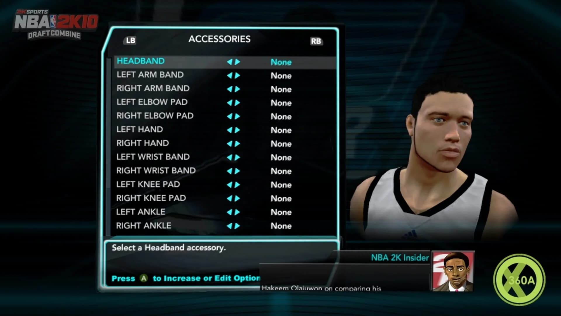 NBA 2K10: Draft Combine screenshot 1