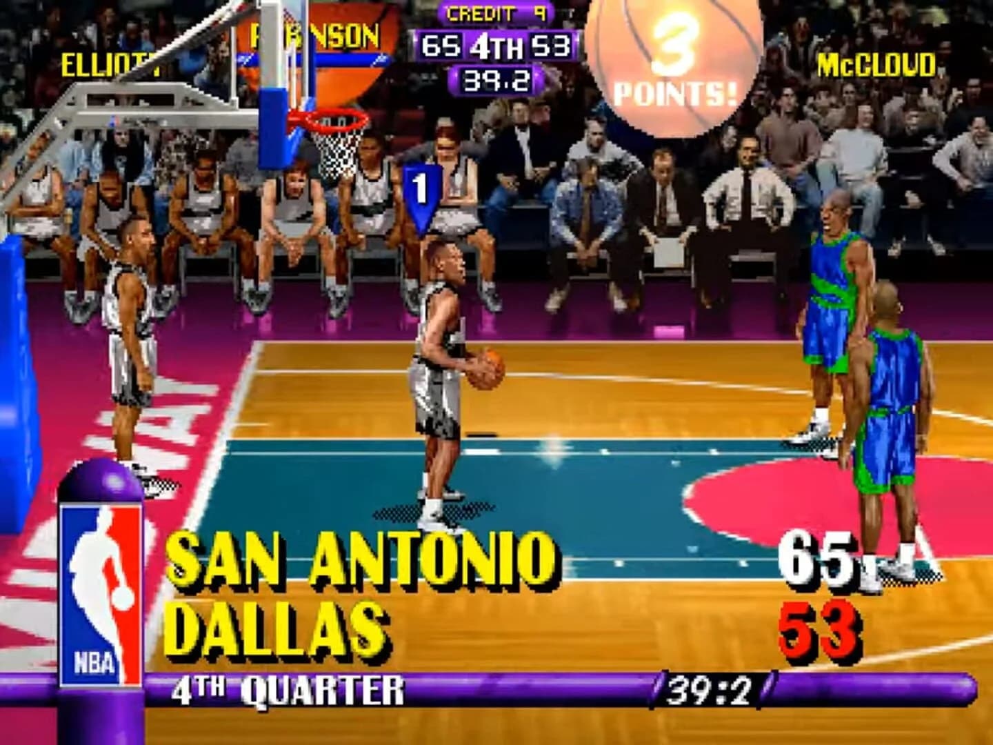 NBA Hangtime screenshot 1