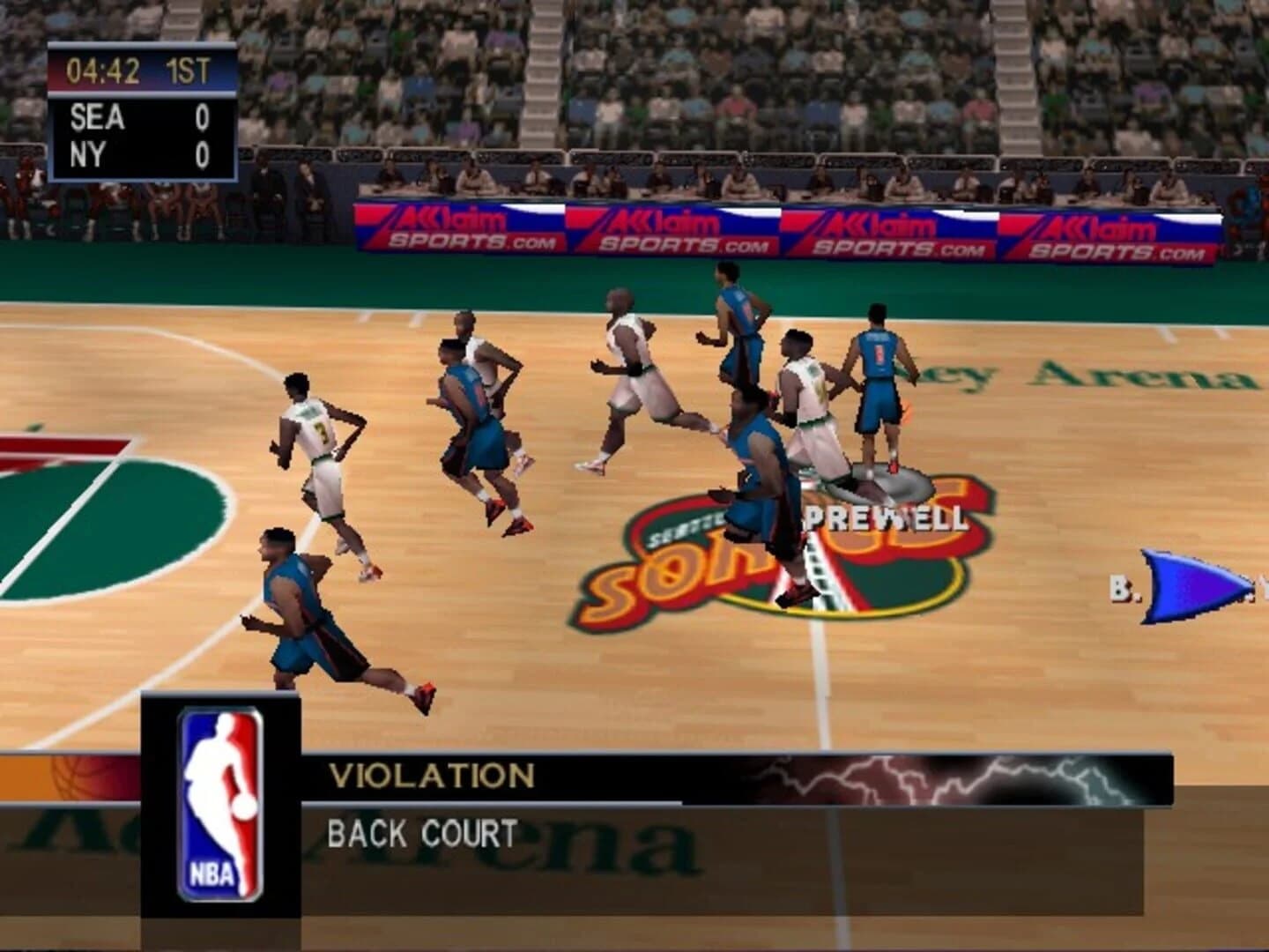 NBA Jam 2000 screenshot 1