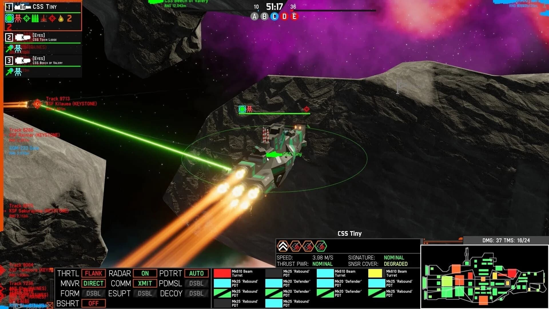 Nebulous: Fleet Command screenshot 1