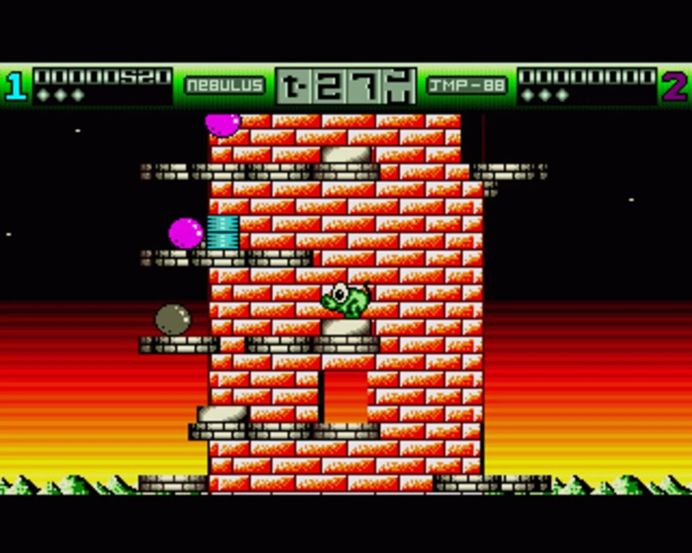 Nebulus screenshot 1