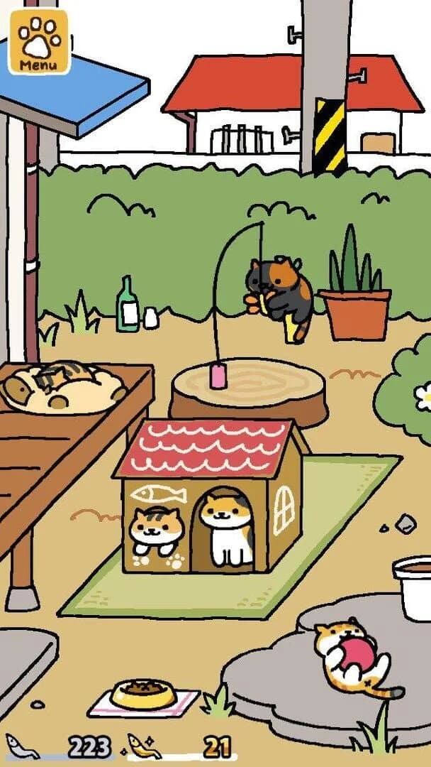 Neko Atsume: Kitty Collector screenshot 2