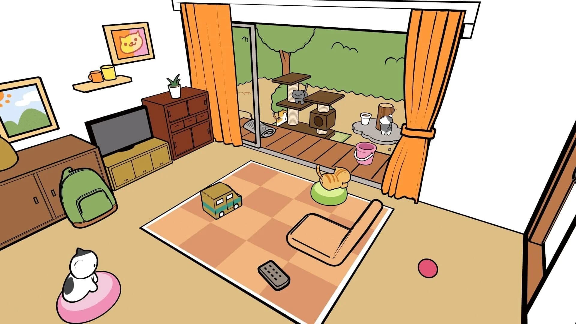 Neko Atsume VR screenshot 3