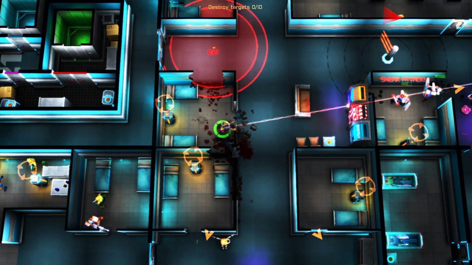 Neon Chrome screenshot 3