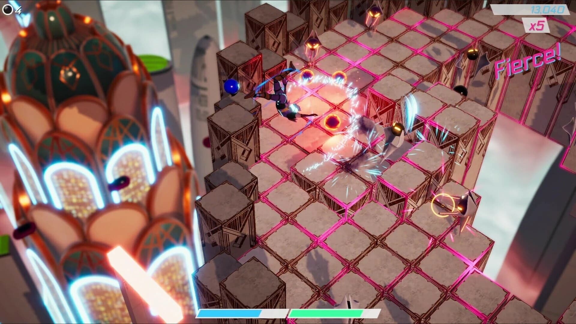 Neon Death Drop screenshot 1