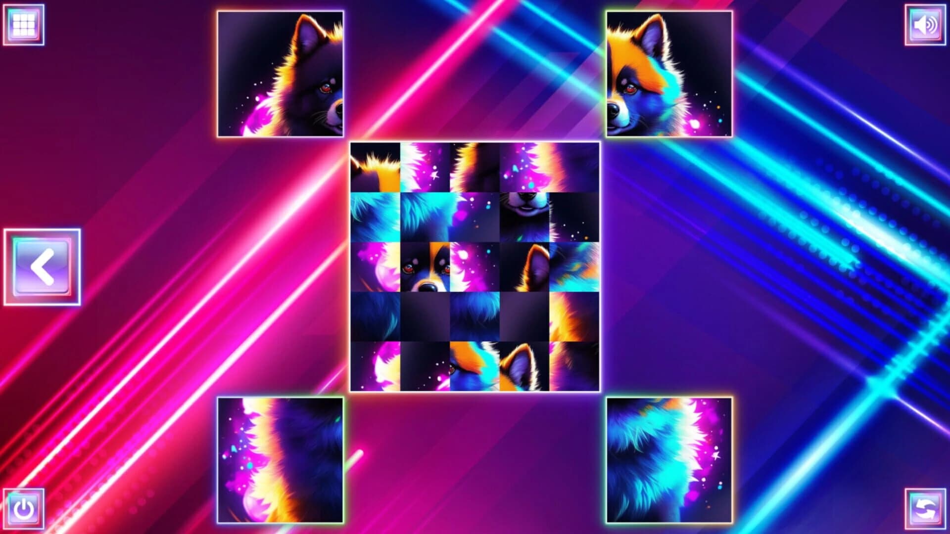 Neon Fantasy: Dogs screenshot 2