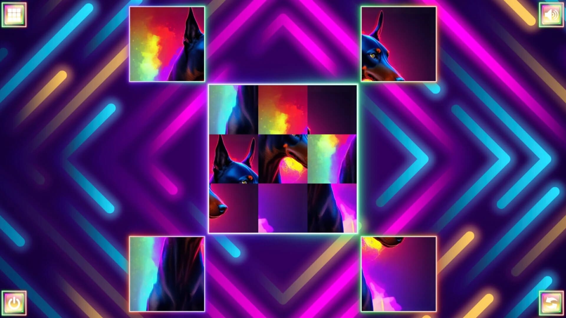 Neon Fantasy: Dogs screenshot 3