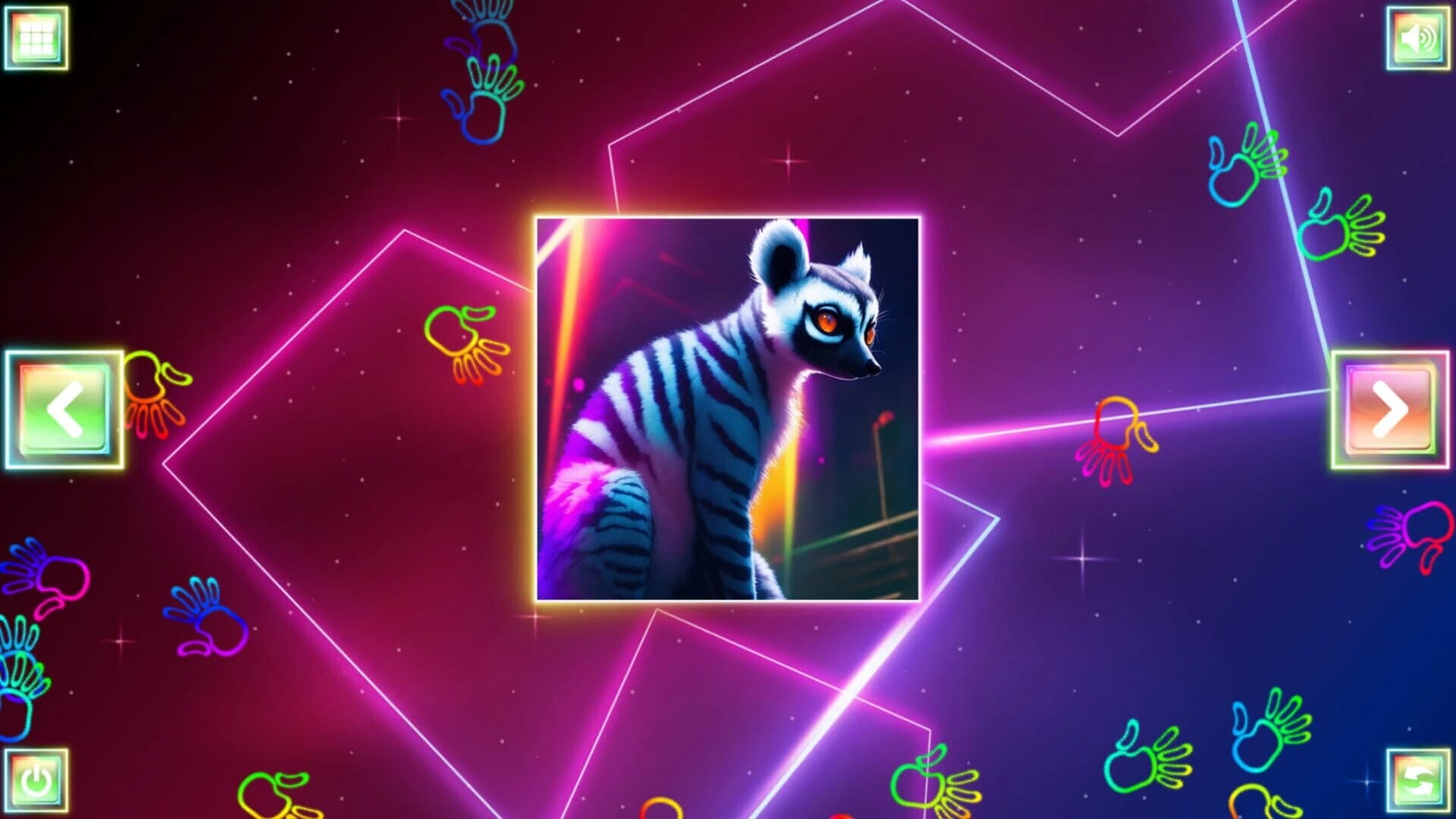 Neon Fantasy: Monkeys screenshot 5