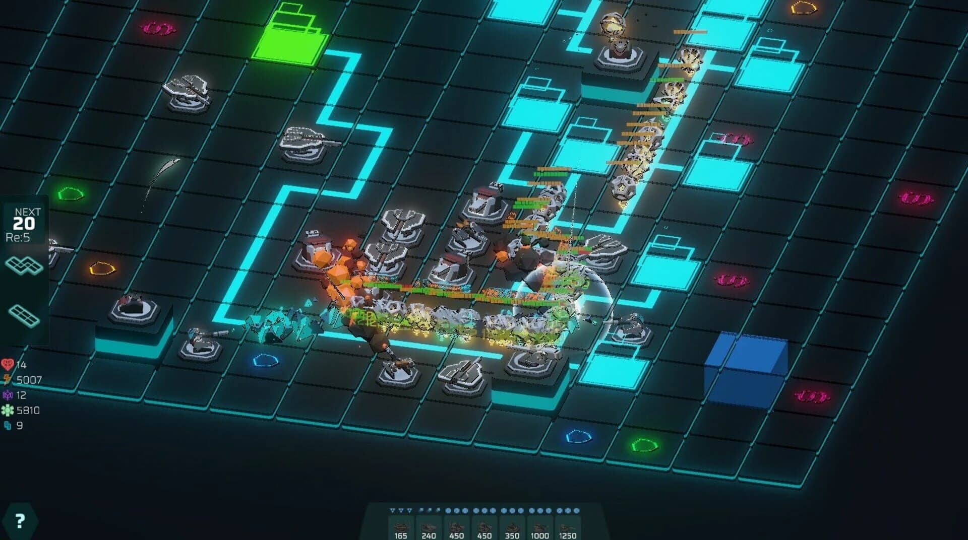 Neon Grid Defenders screenshot 5