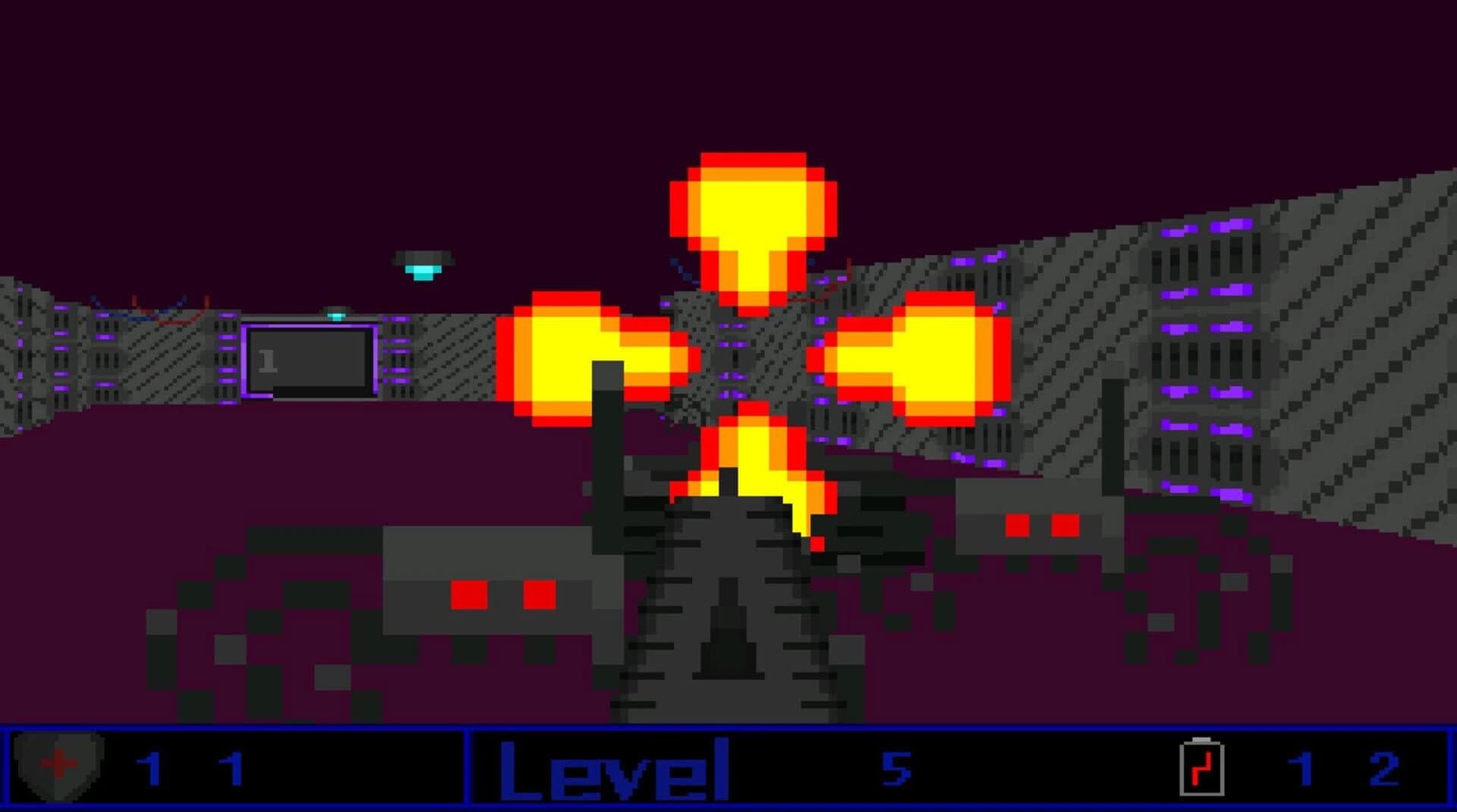 Neon Tower Blast screenshot 1