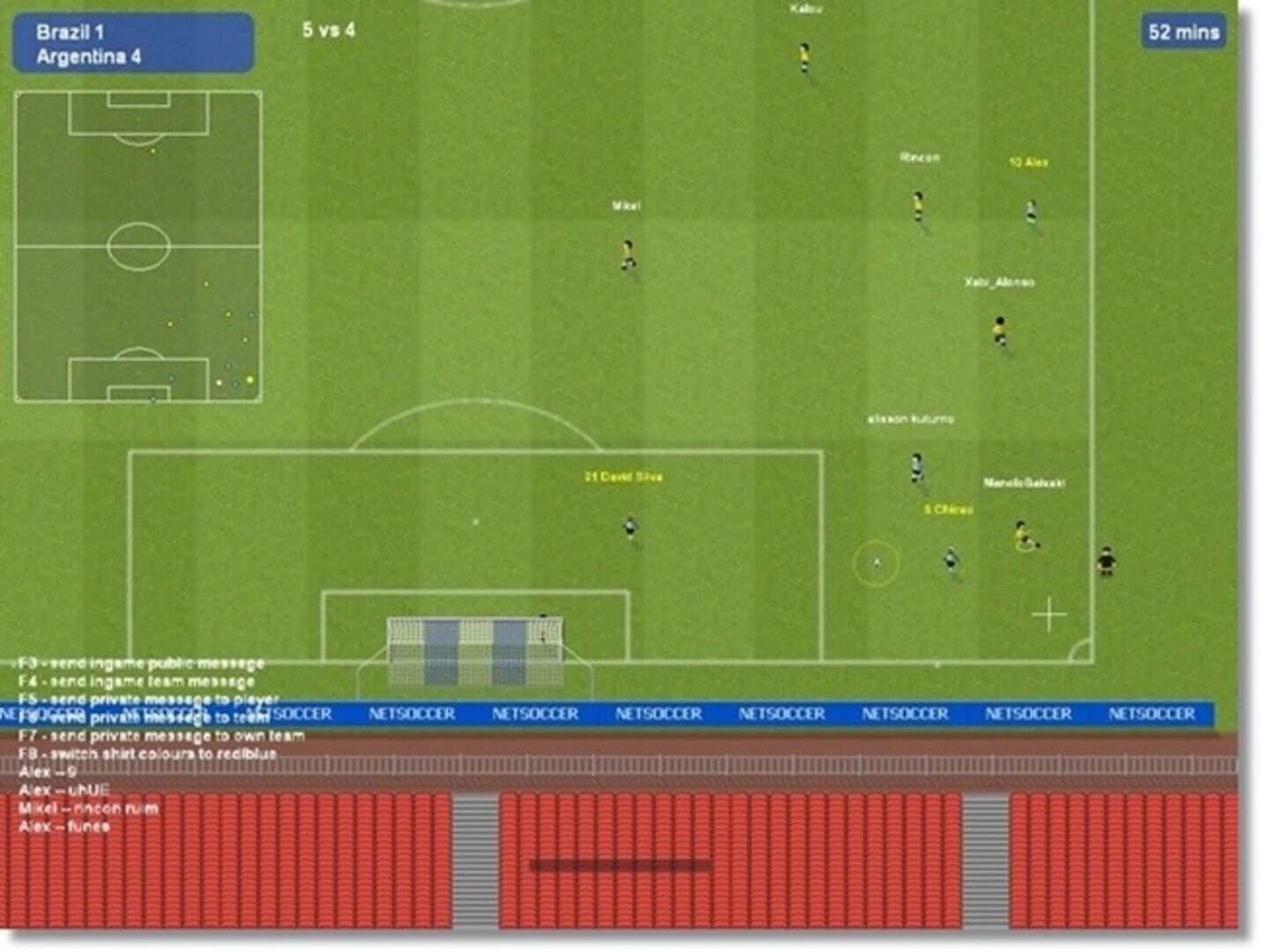 Netsoccer2 screenshot 1