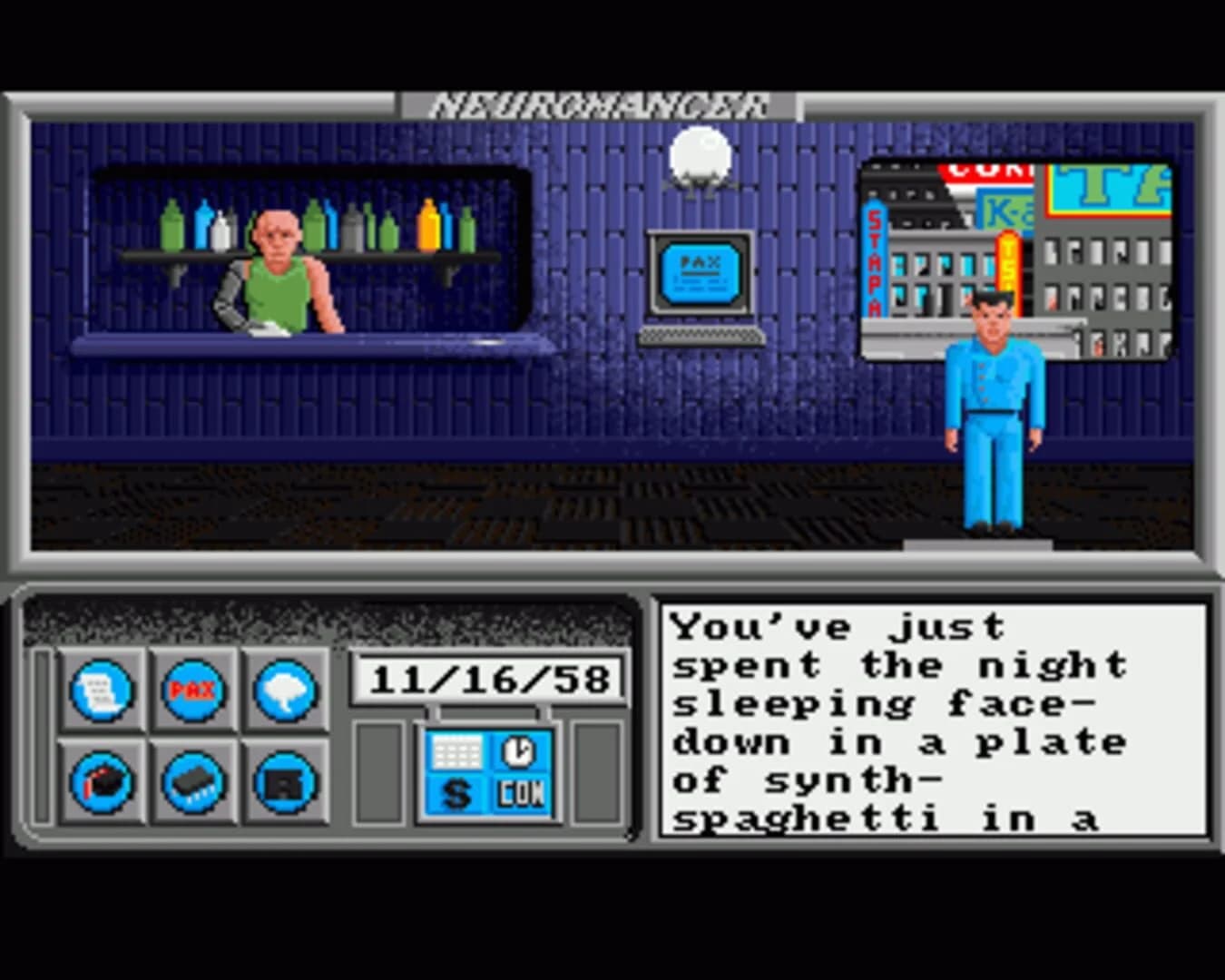 Neuromancer screenshot 1