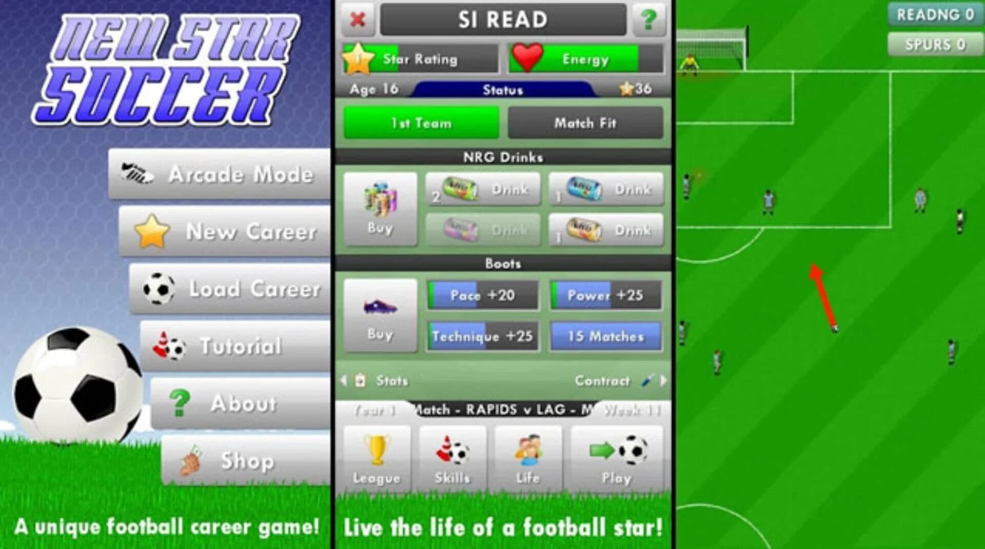 New Star Soccer screenshot 3
