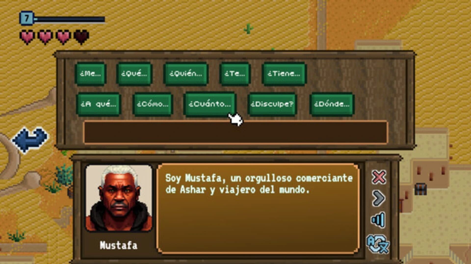 Newcomer: A Language Learning RPG screenshot 2