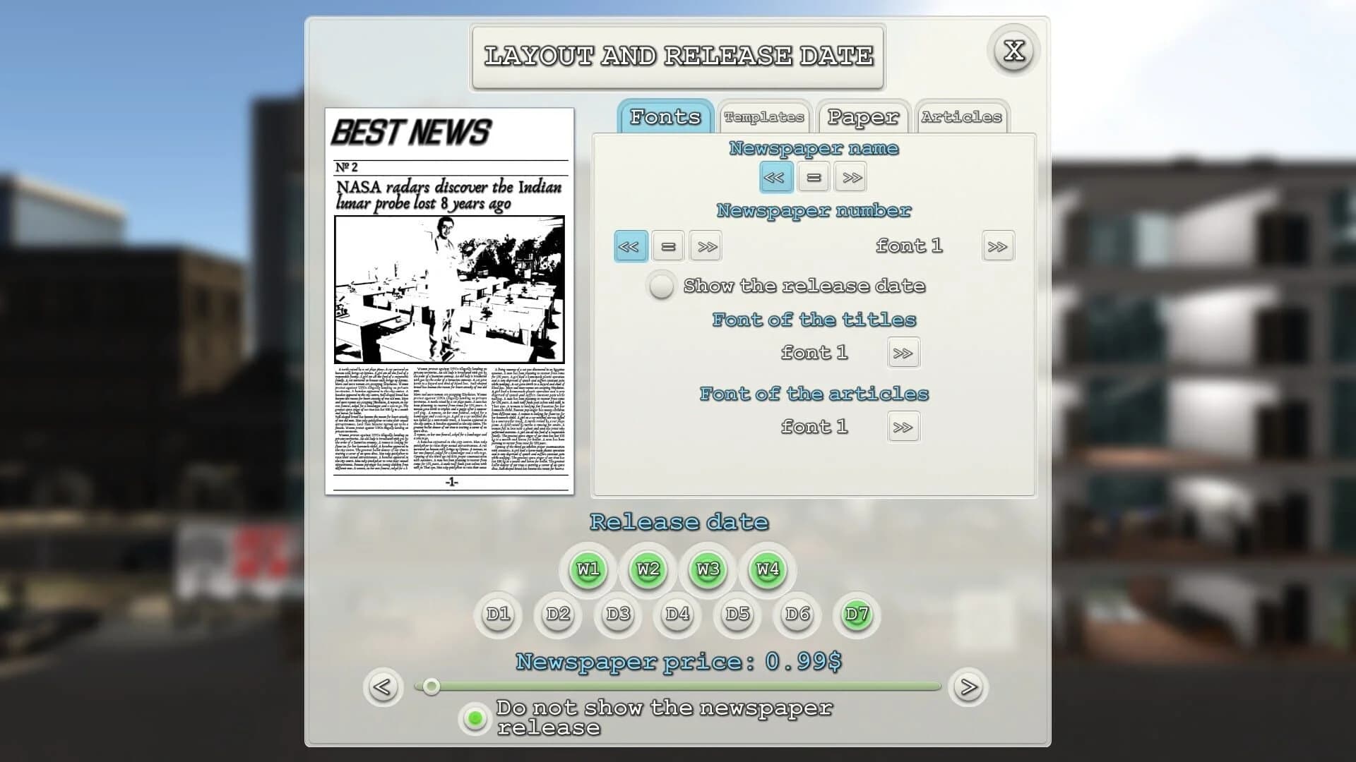 News Tycoon screenshot 2