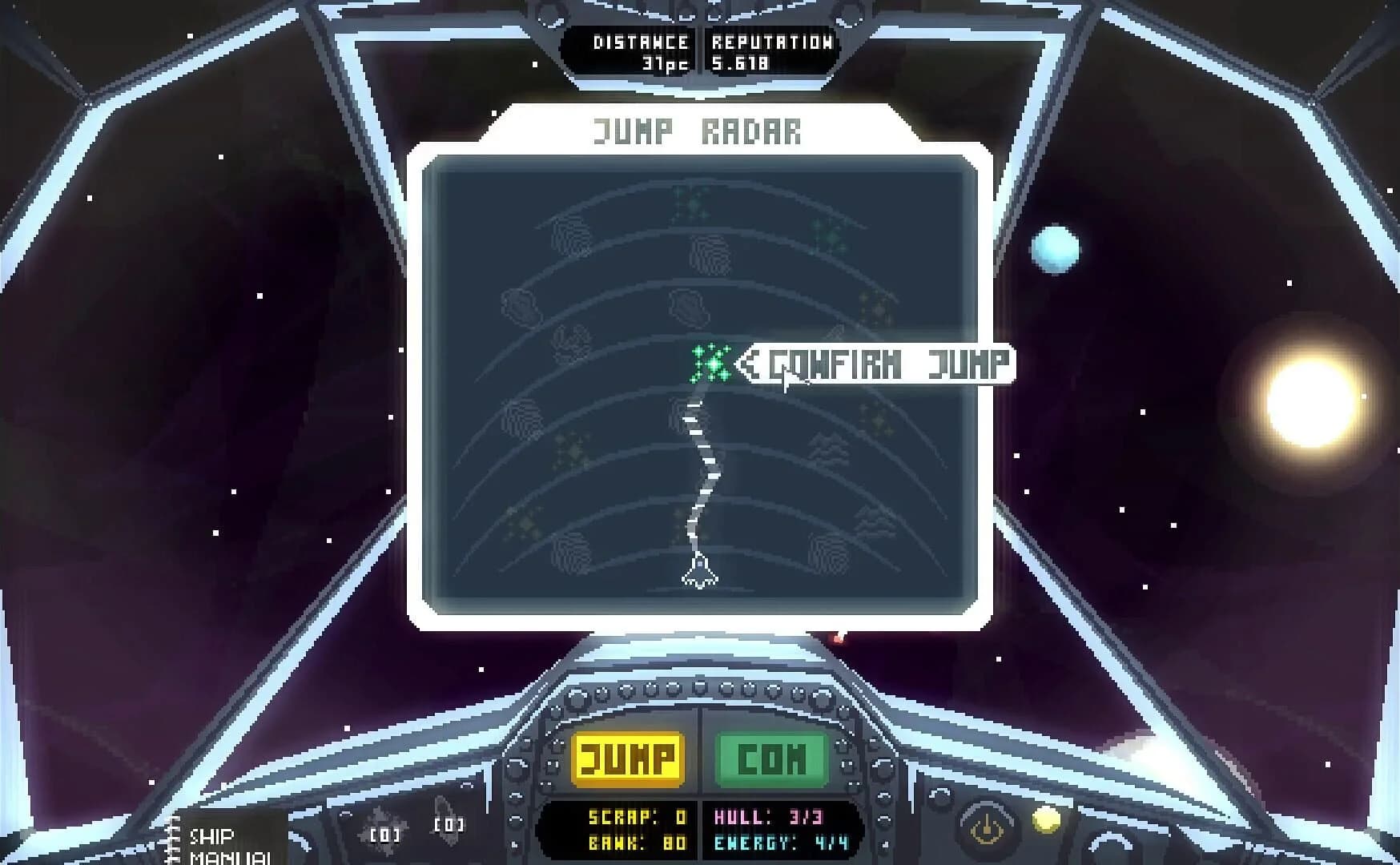 Next jump: Shmup Tactics screenshot 1