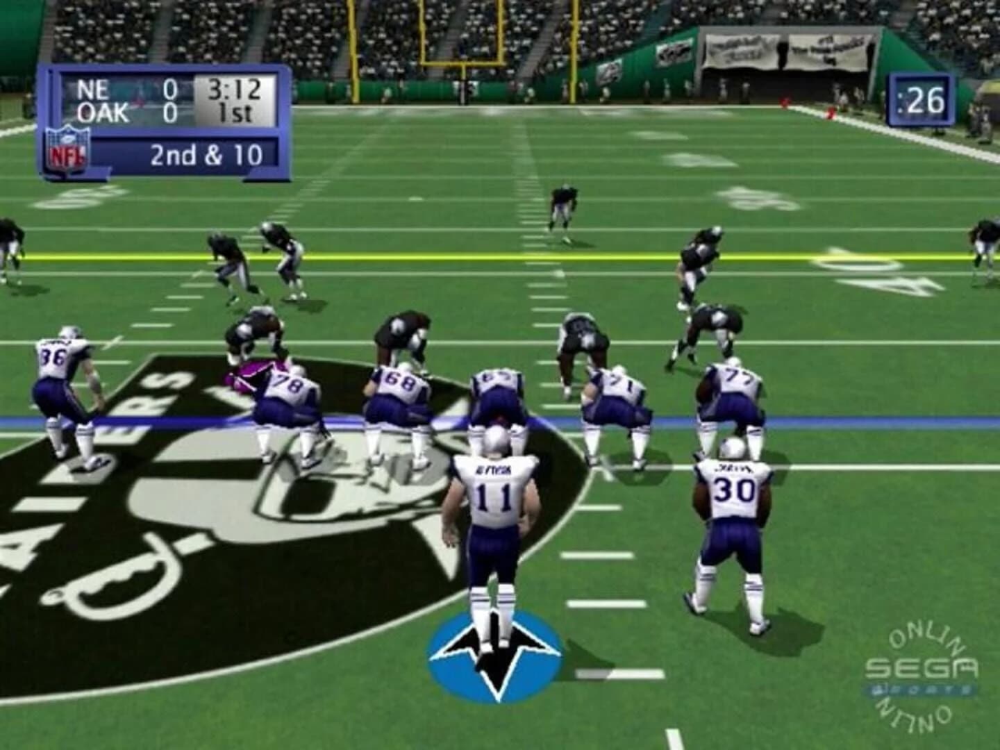 NFL 2K1 screenshot 1