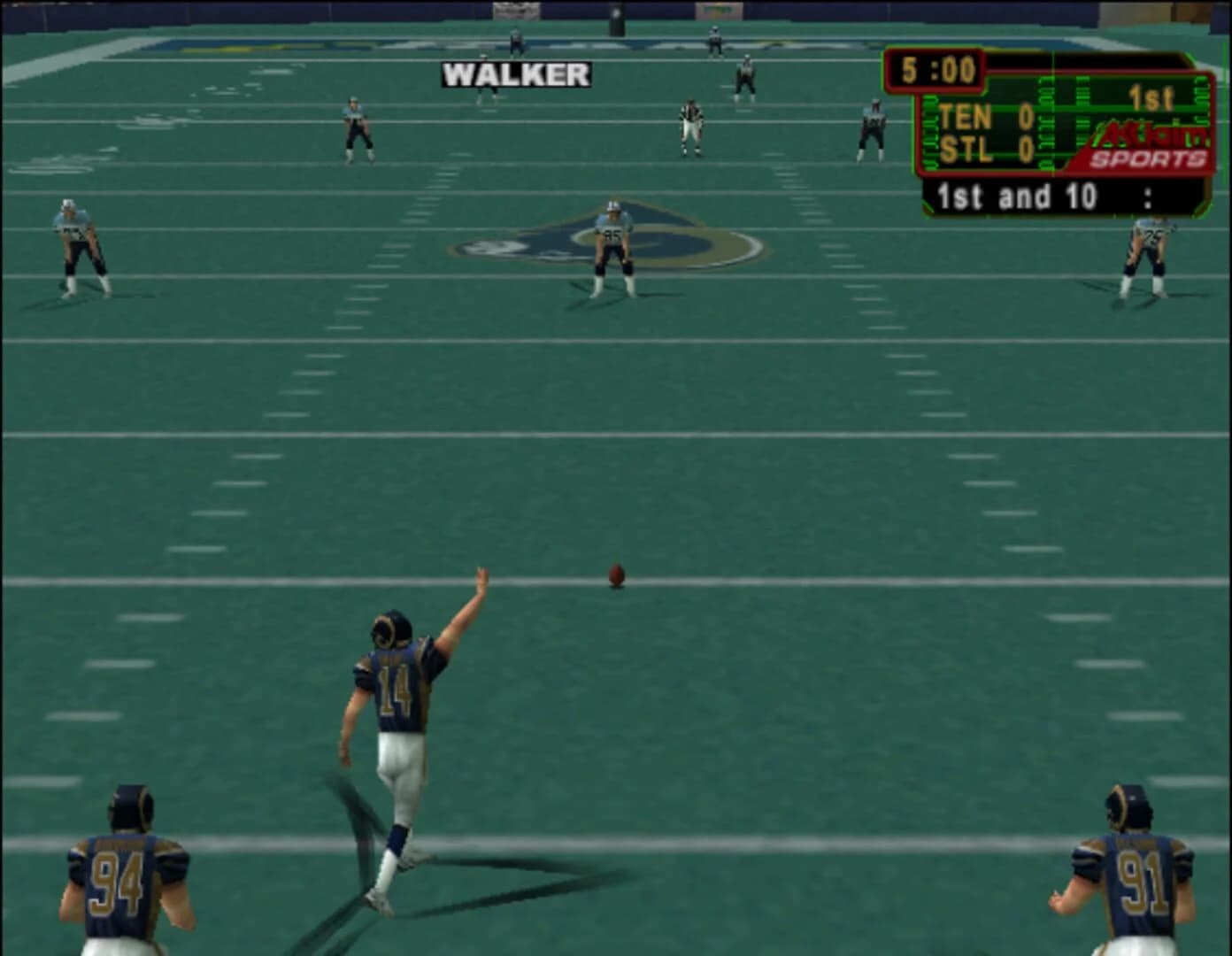 NFL QB Club 2001 screenshot 3