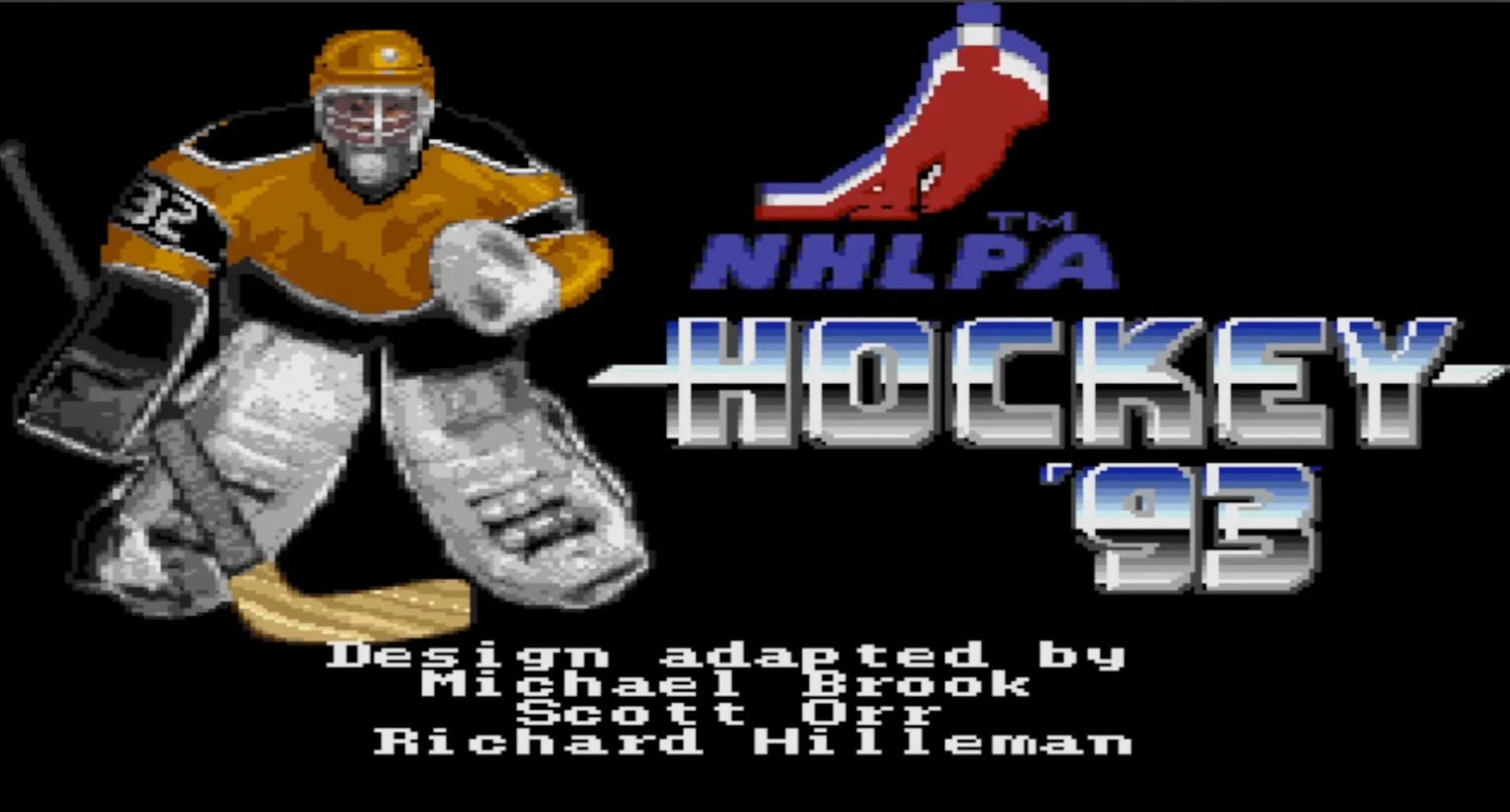 NHLPA Hockey 93 screenshot 2