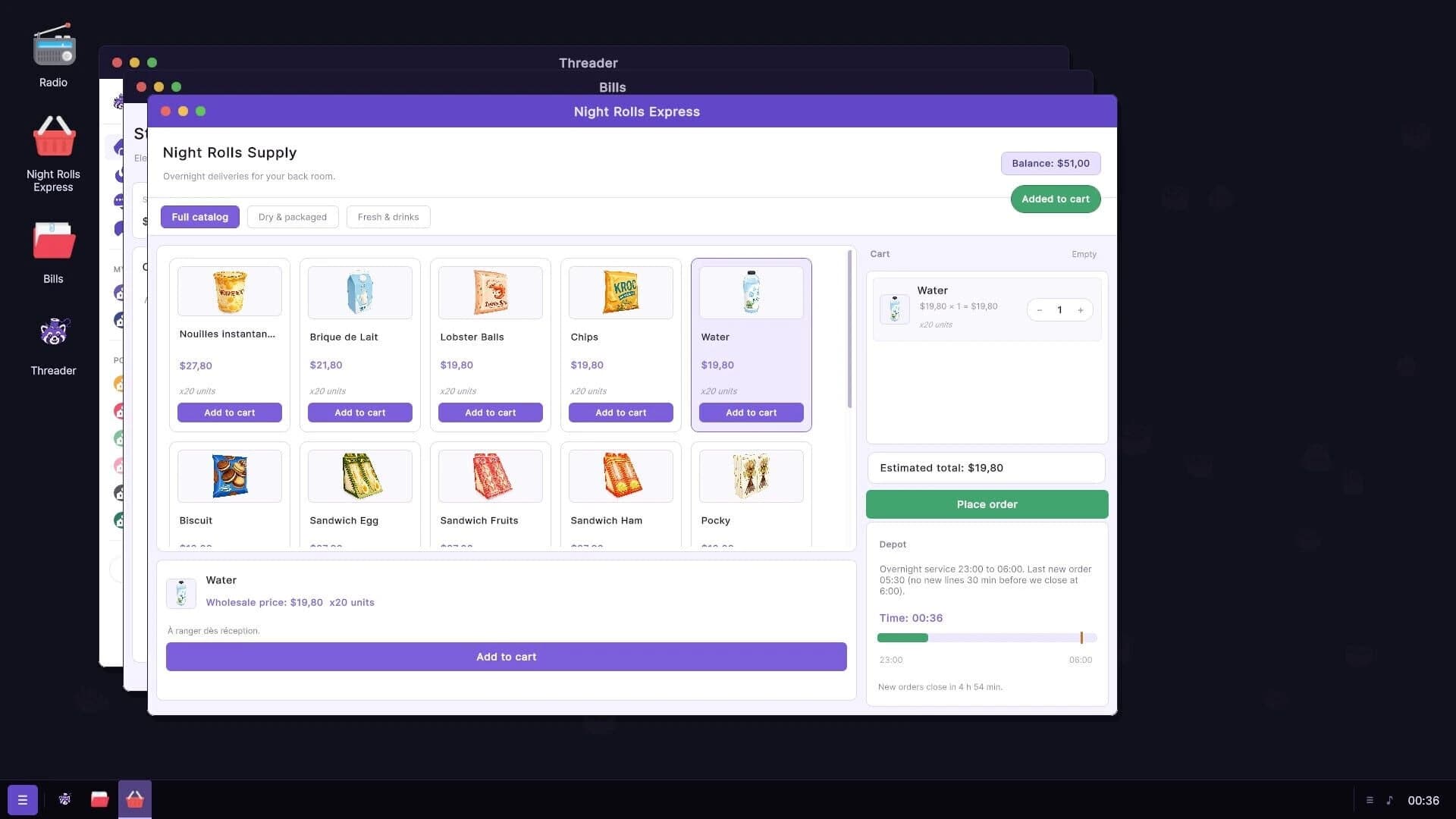 Night Rolls Cozy Store screenshot 5