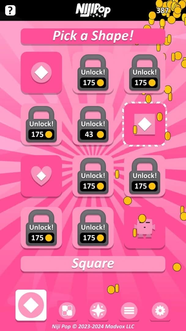 Niji Pop screenshot 1