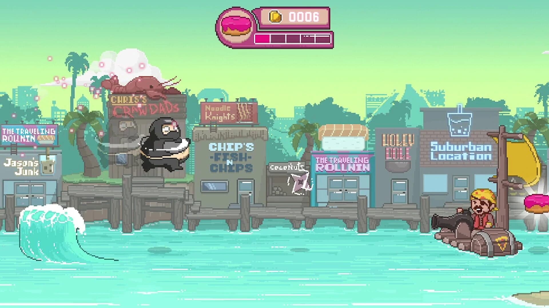 Ninja Chowdown: Glaze of Glory screenshot 2