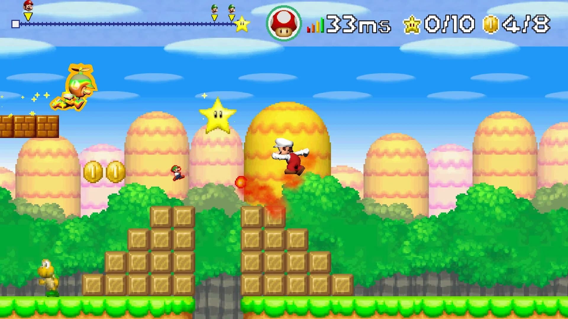 NSMB: Mario vs. Luigi Online screenshot 2