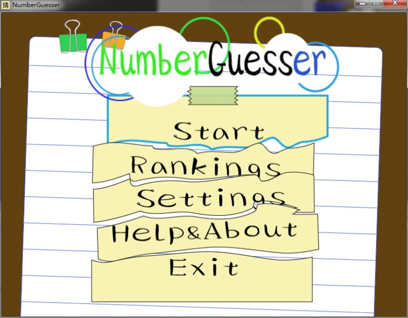 Number Guesser screenshot 2