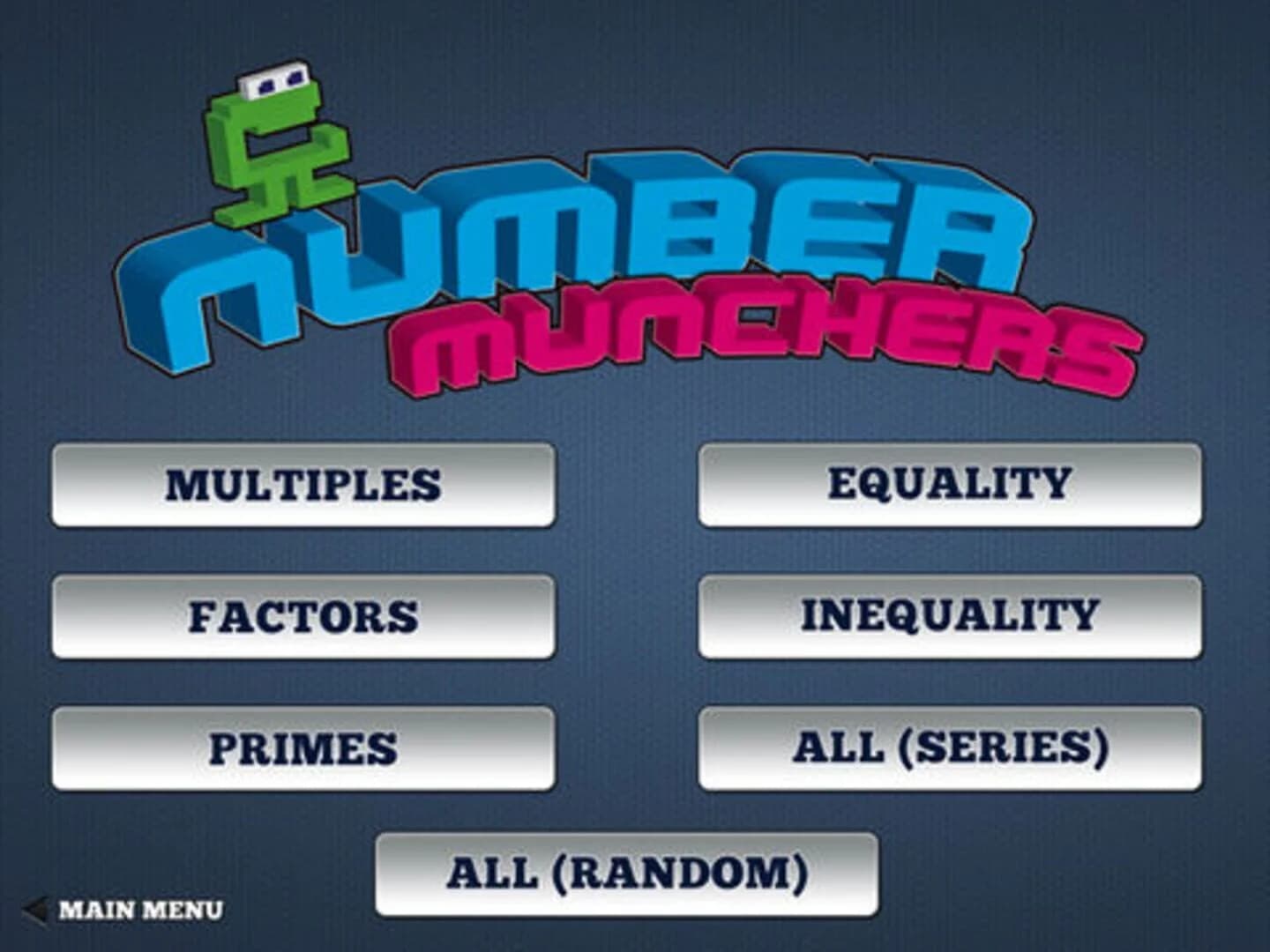 Number Munchers screenshot 5