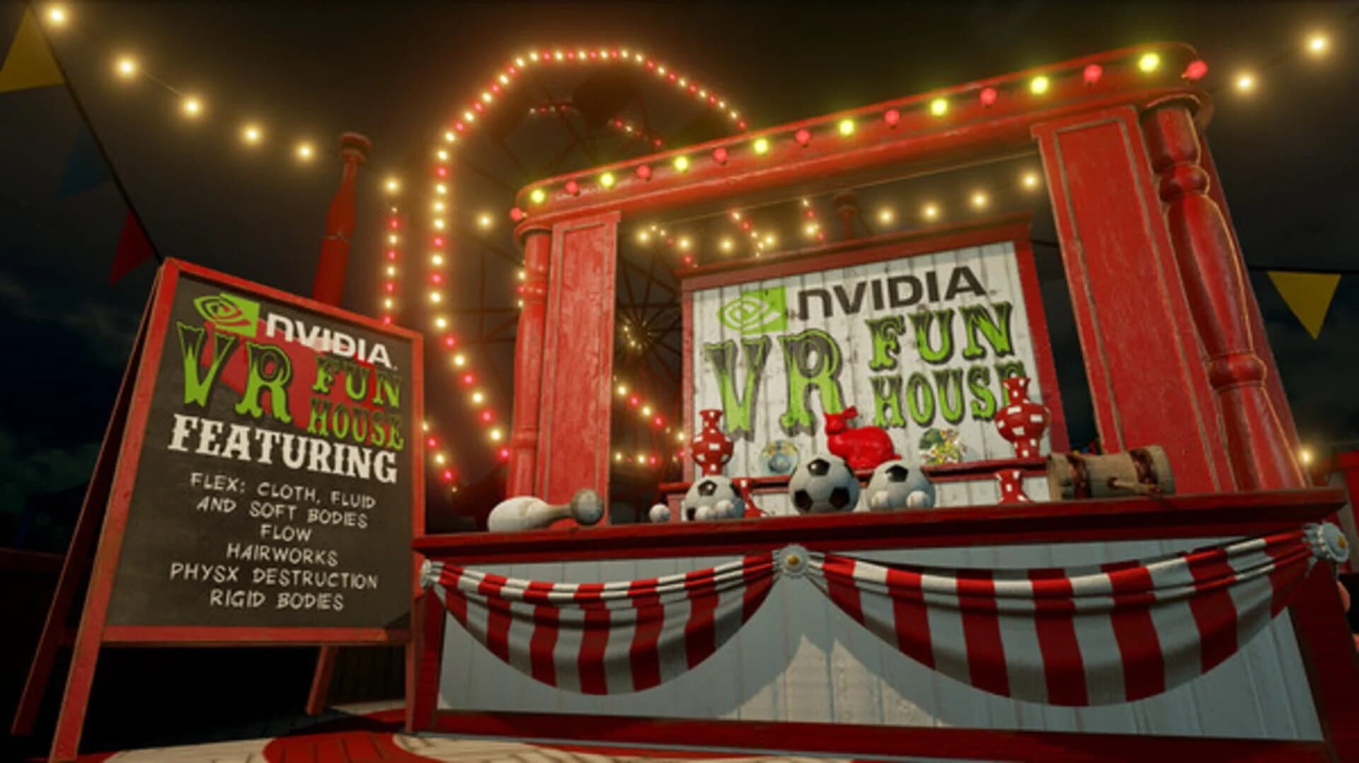 NVIDIA VR Funhouse screenshot 2