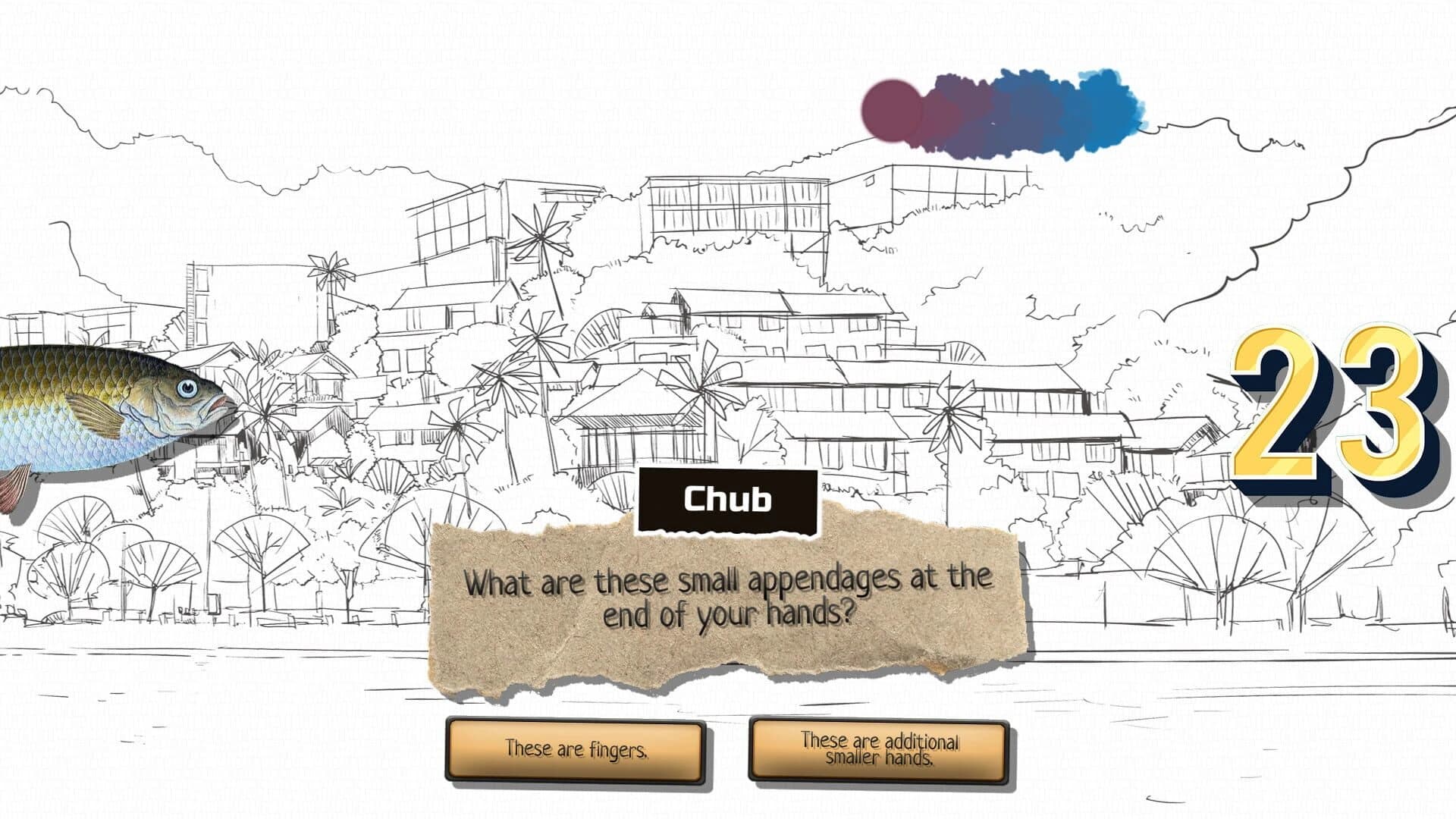 Odd Adventure of Chub, Color, 23 and You screenshot 1