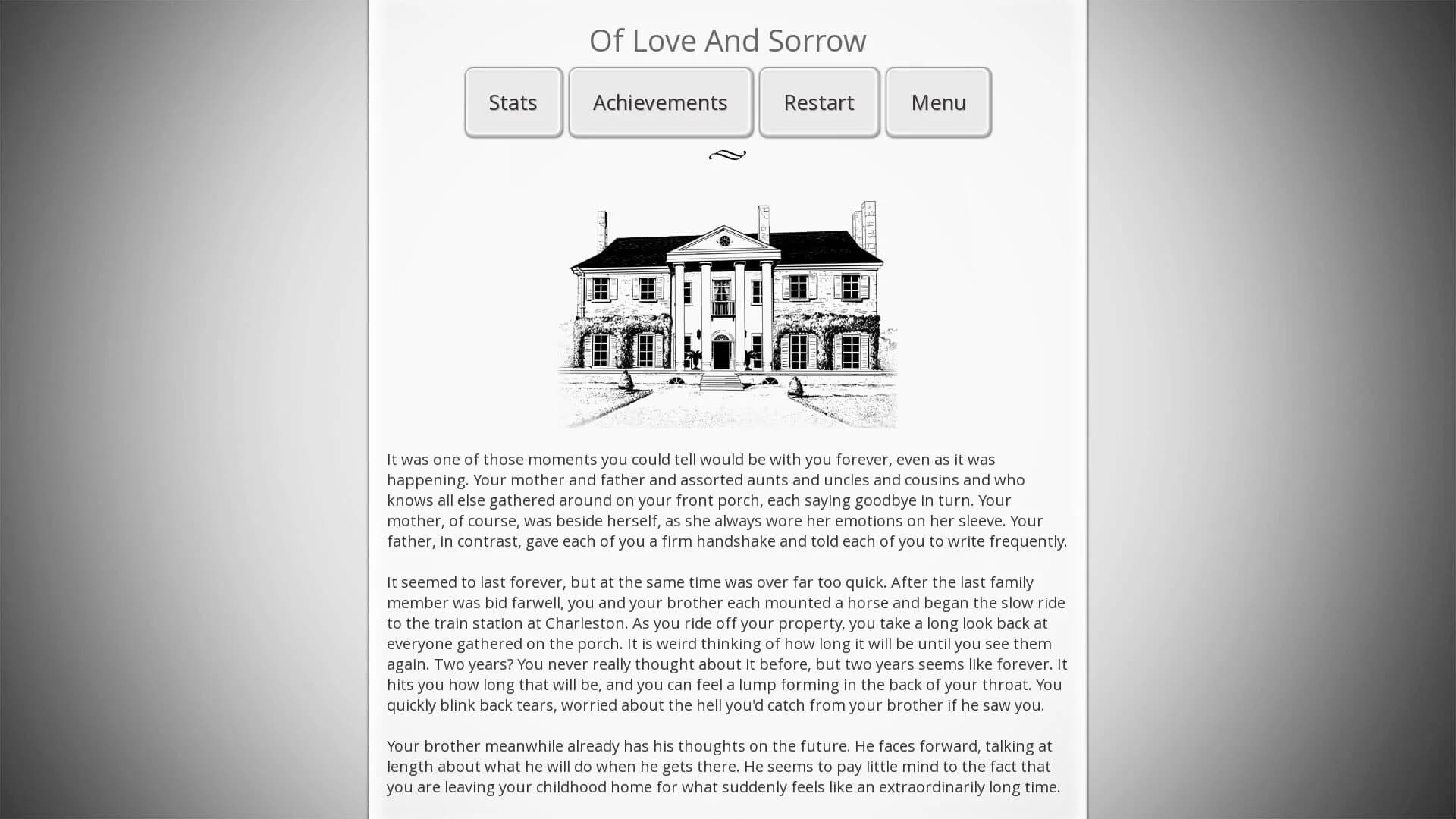 Of Love and Sorrow screenshot 1