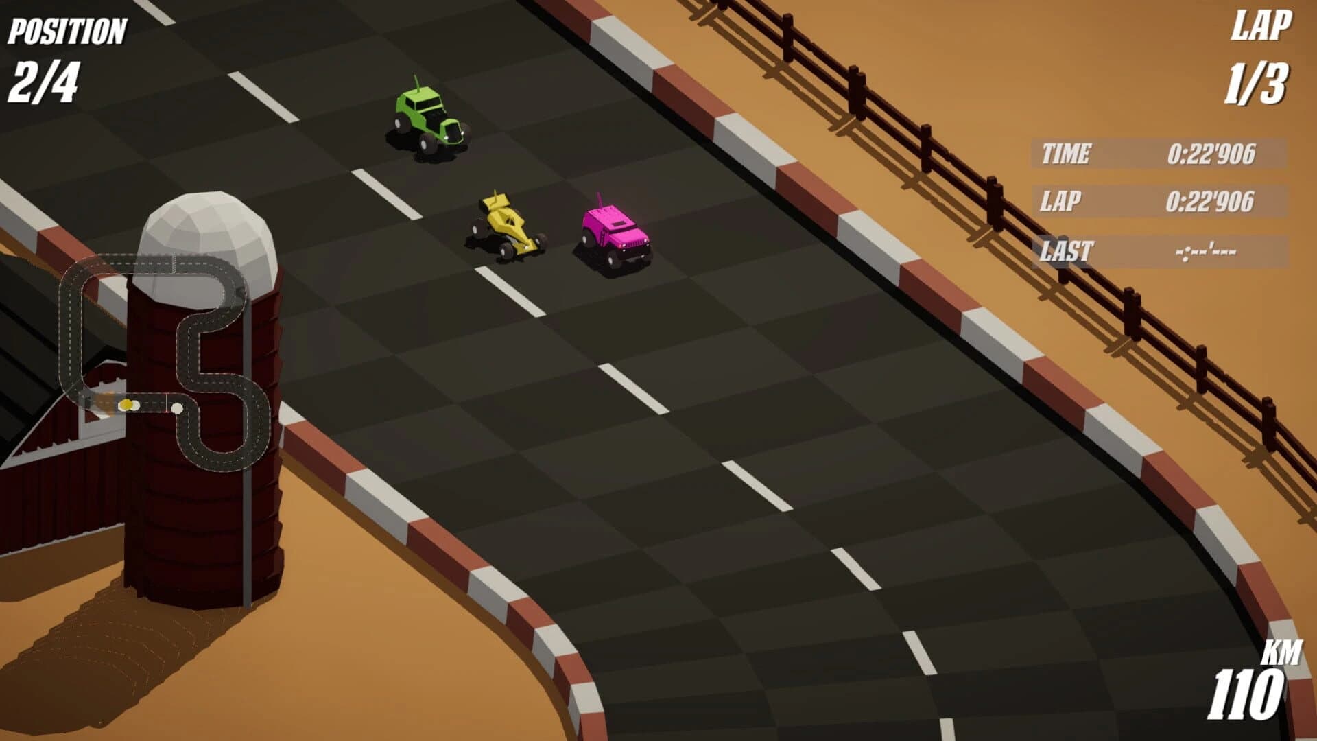 Omega Racers screenshot 1