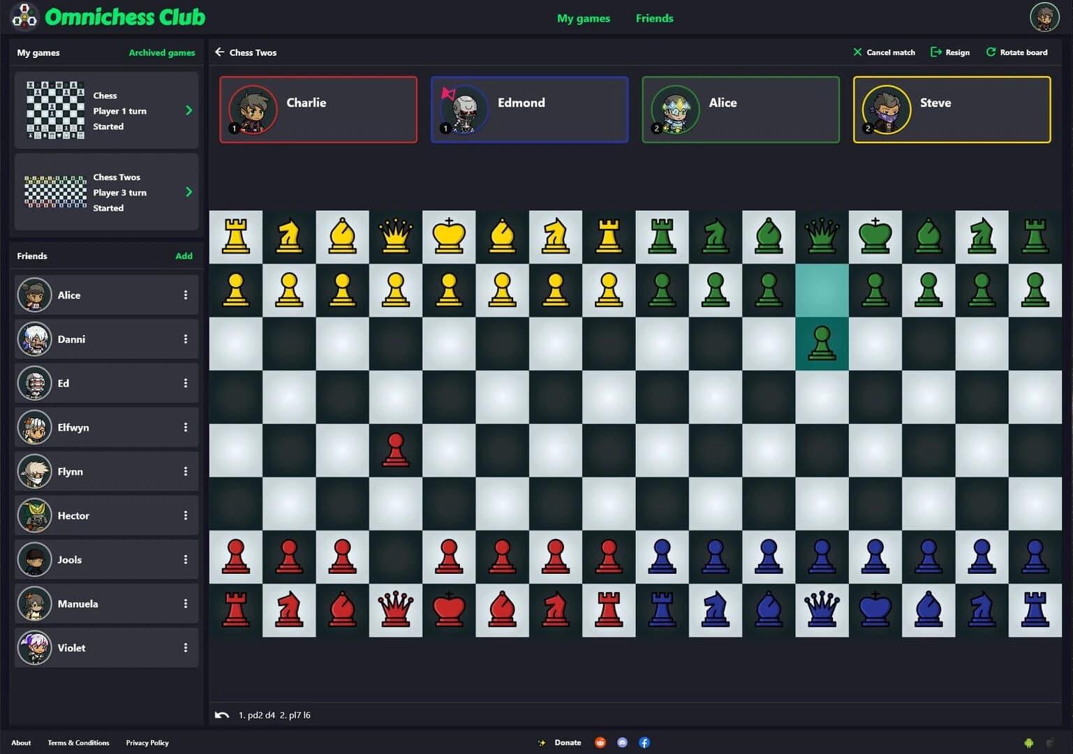 Omnichess screenshot 1