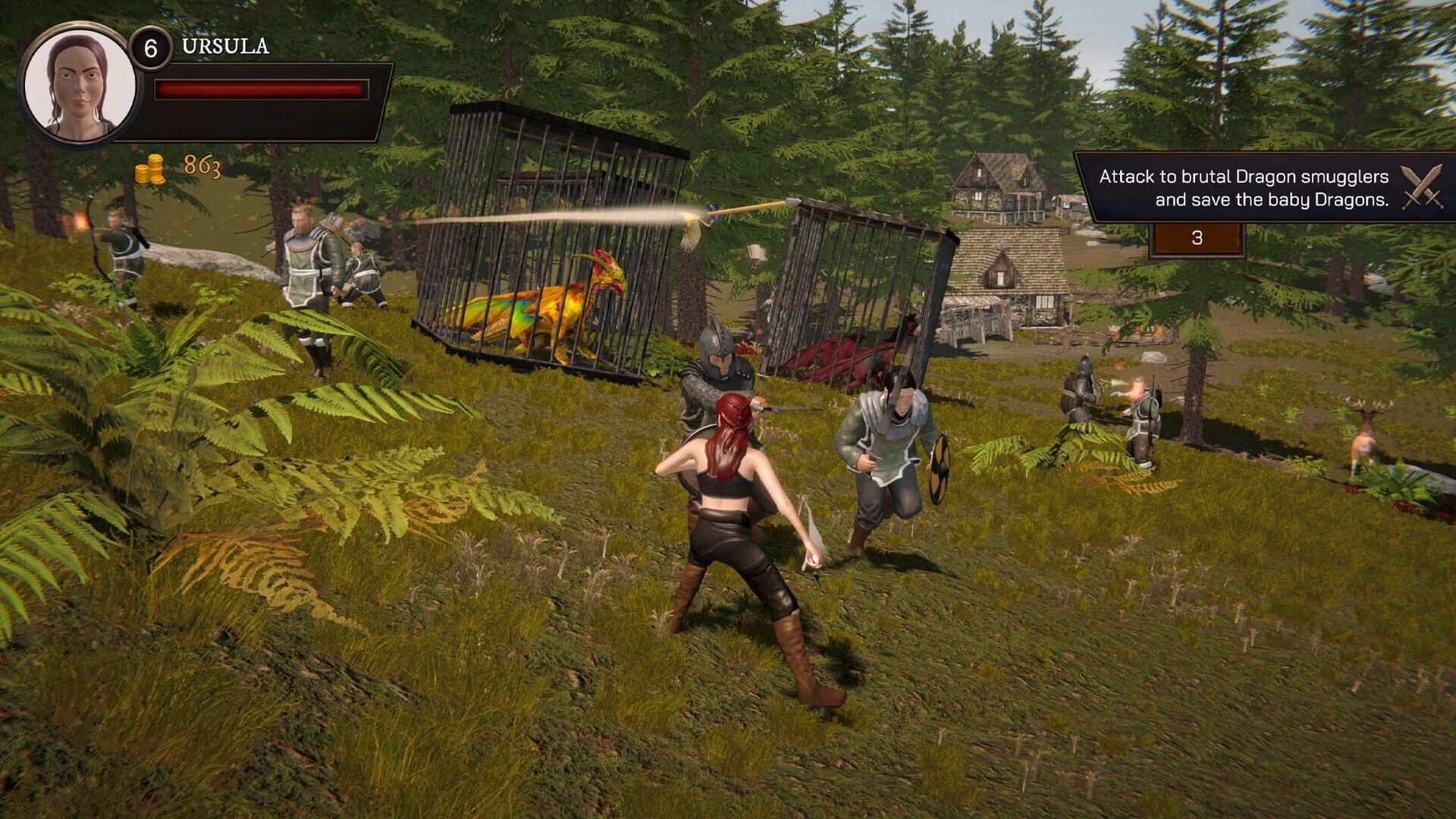 On the Wings: Birth of a Hero screenshot 5
