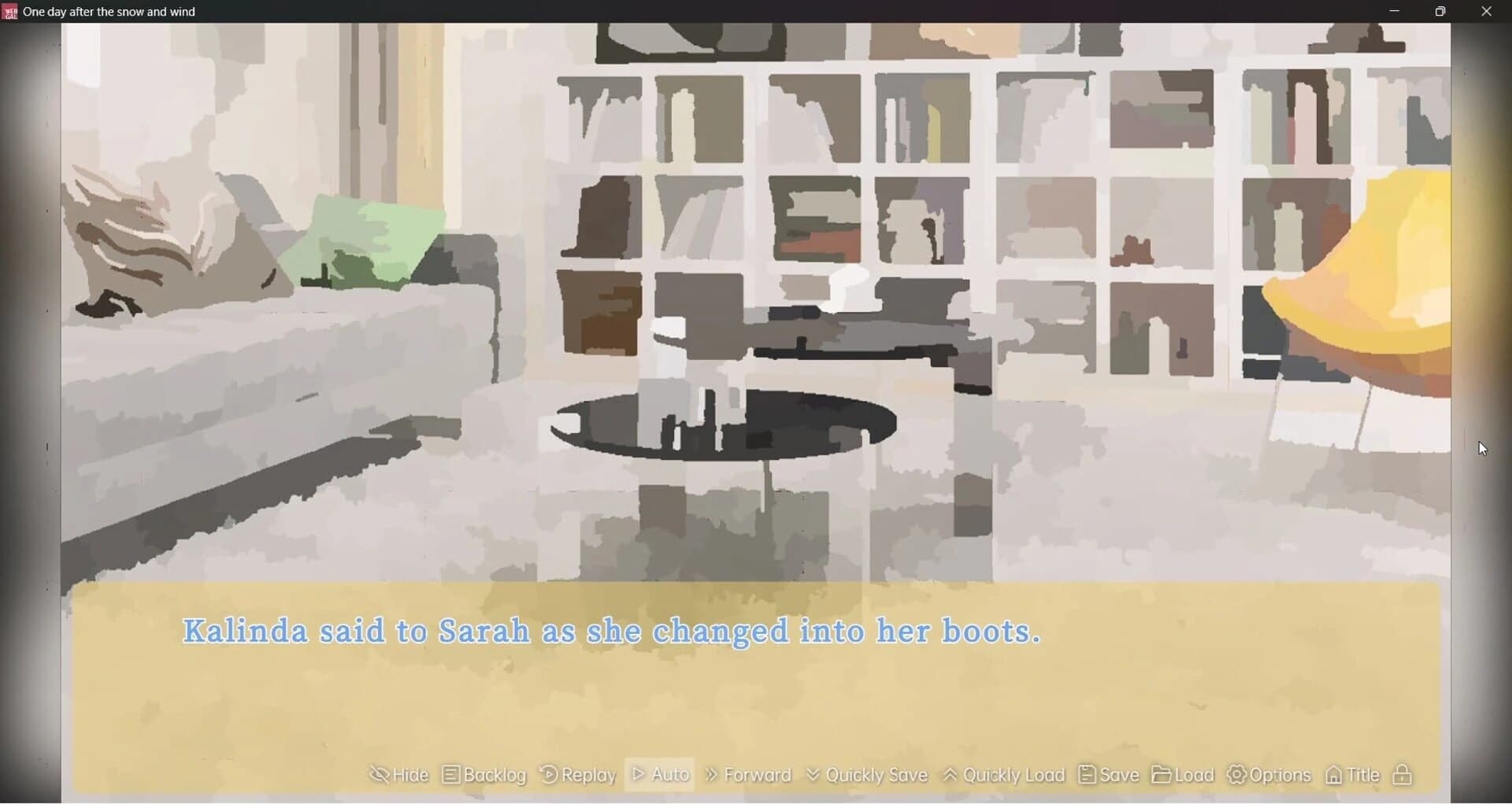 One Day After the Snow and Wind screenshot 5