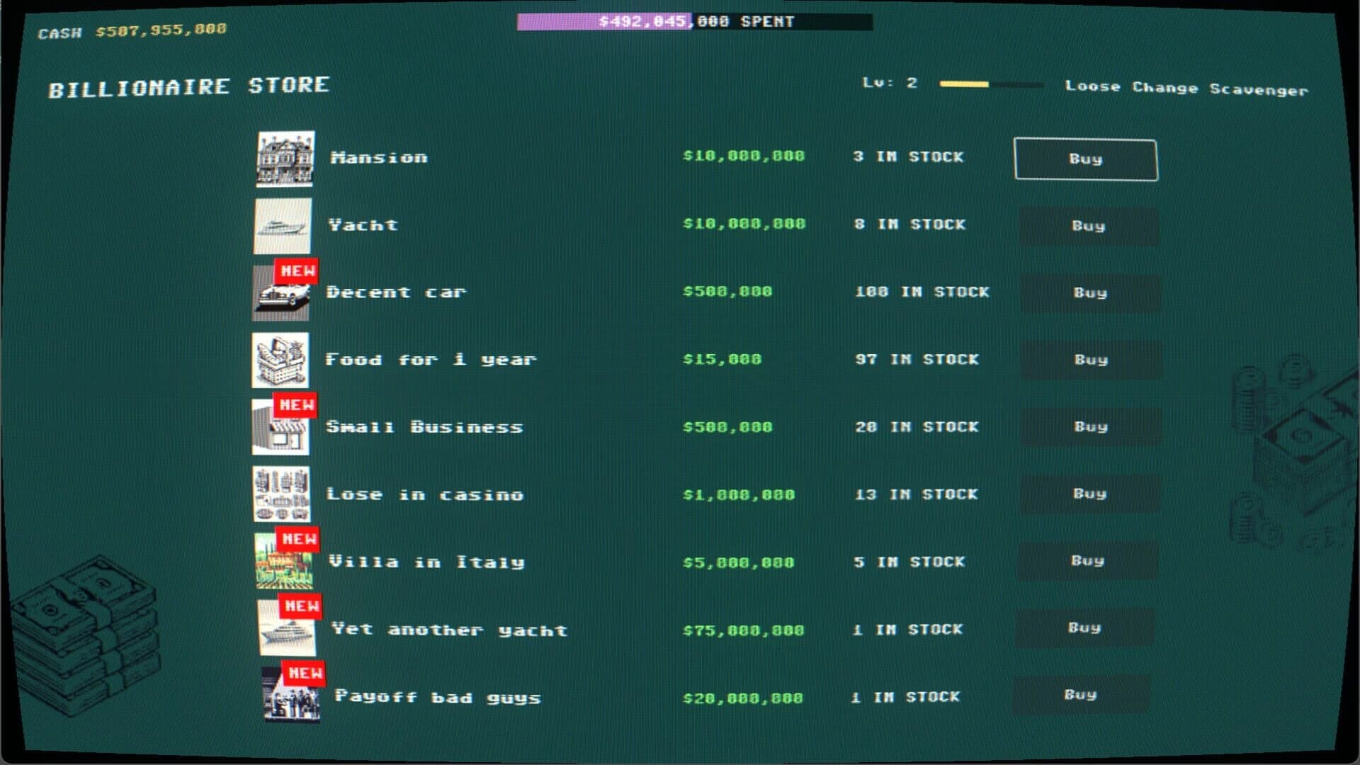 Only a Billion?! screenshot 1