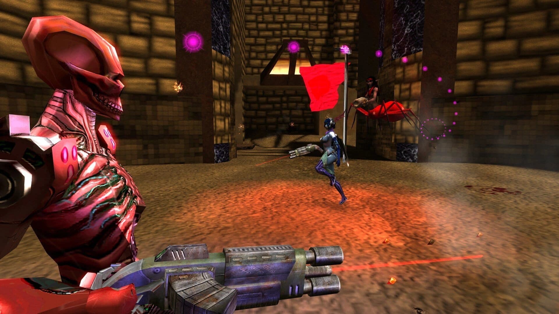 OpenArena screenshot 2
