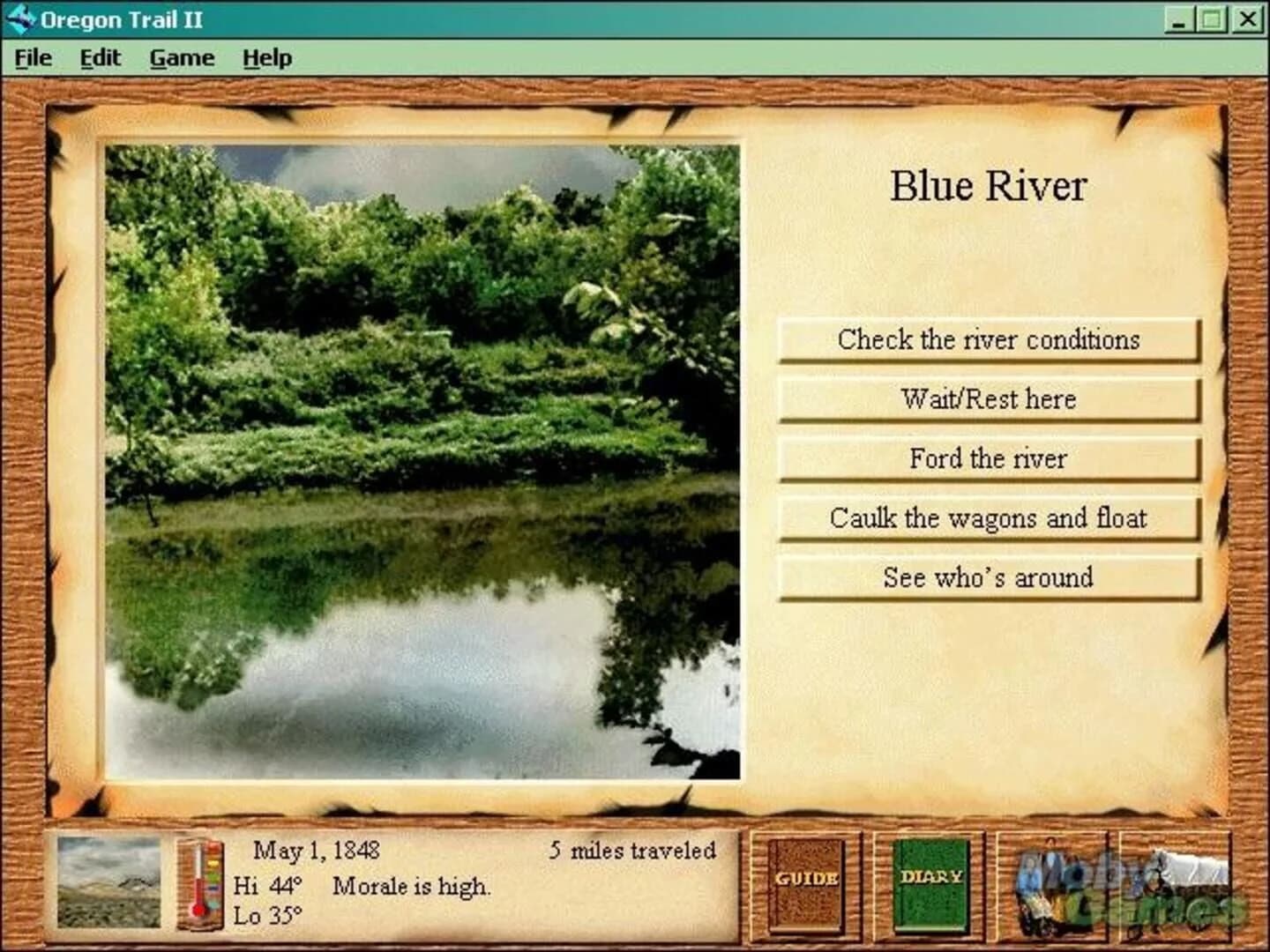 Oregon Trail II screenshot 4