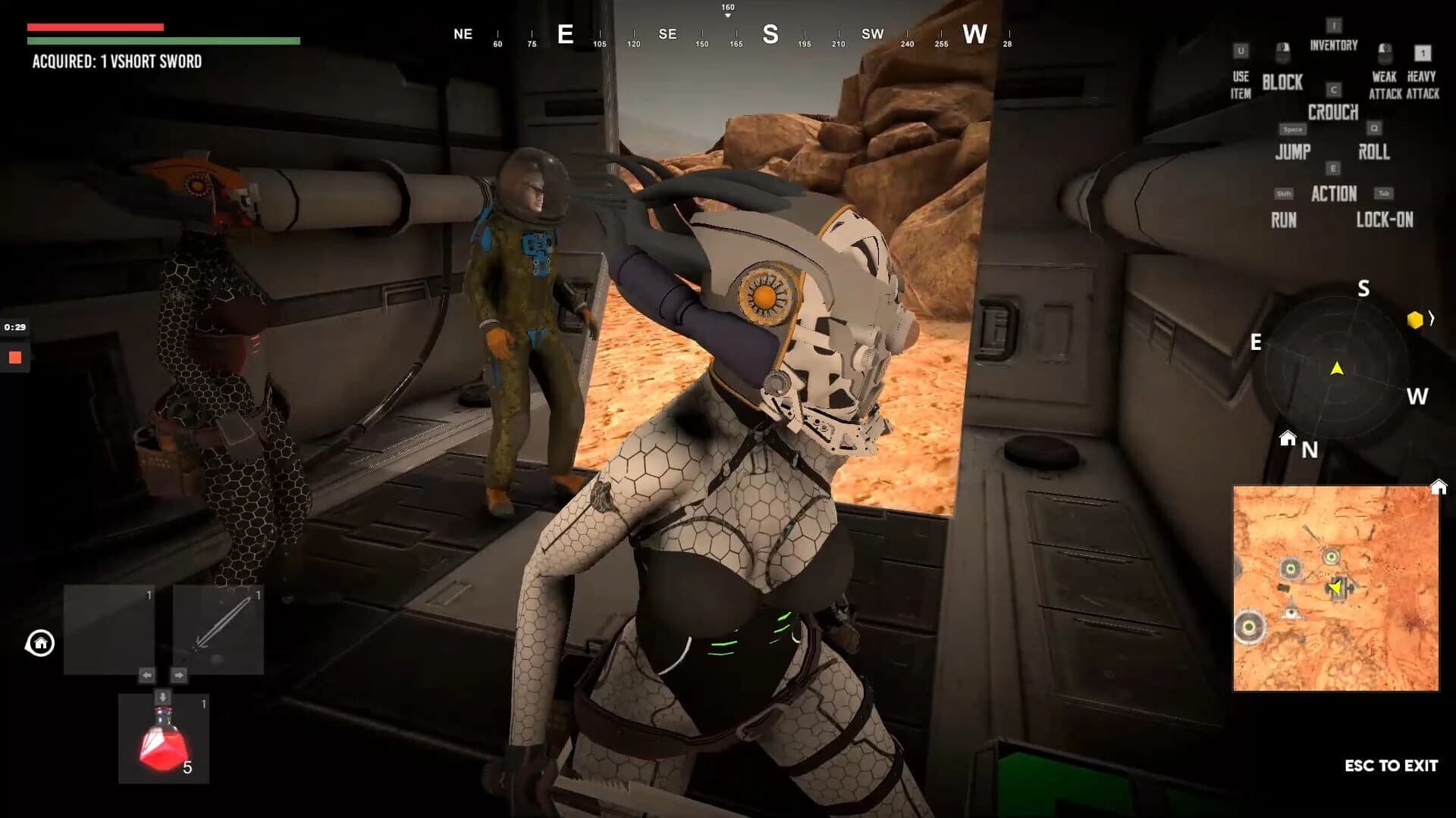 Outcast on Mars screenshot 4