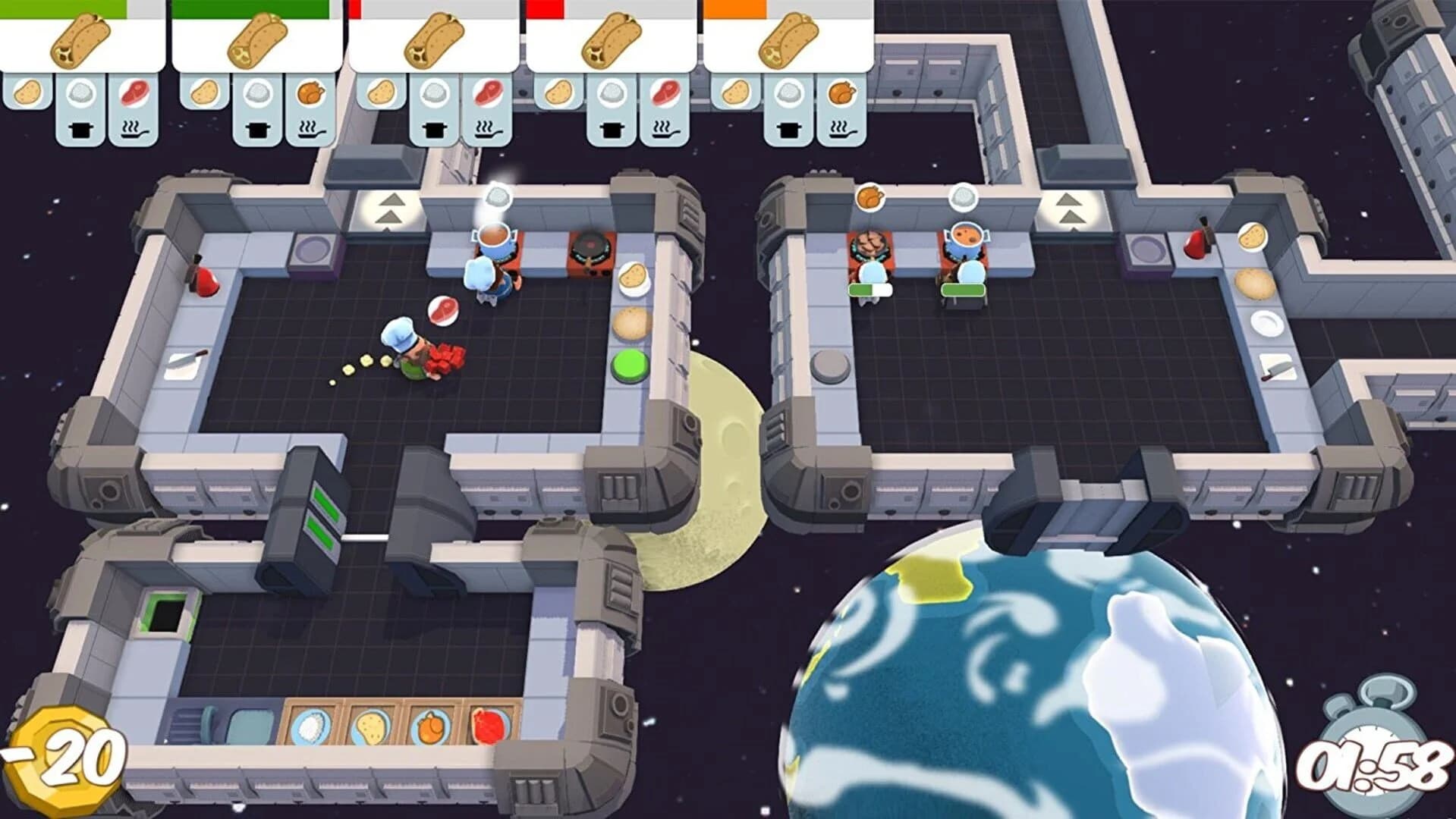 Overcooked: Gourmet Edition screenshot 1