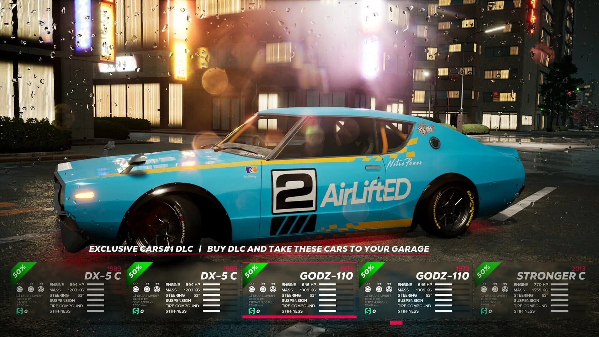 OverDrift Festival: Exclusive Cars Pack#1 screenshot 1