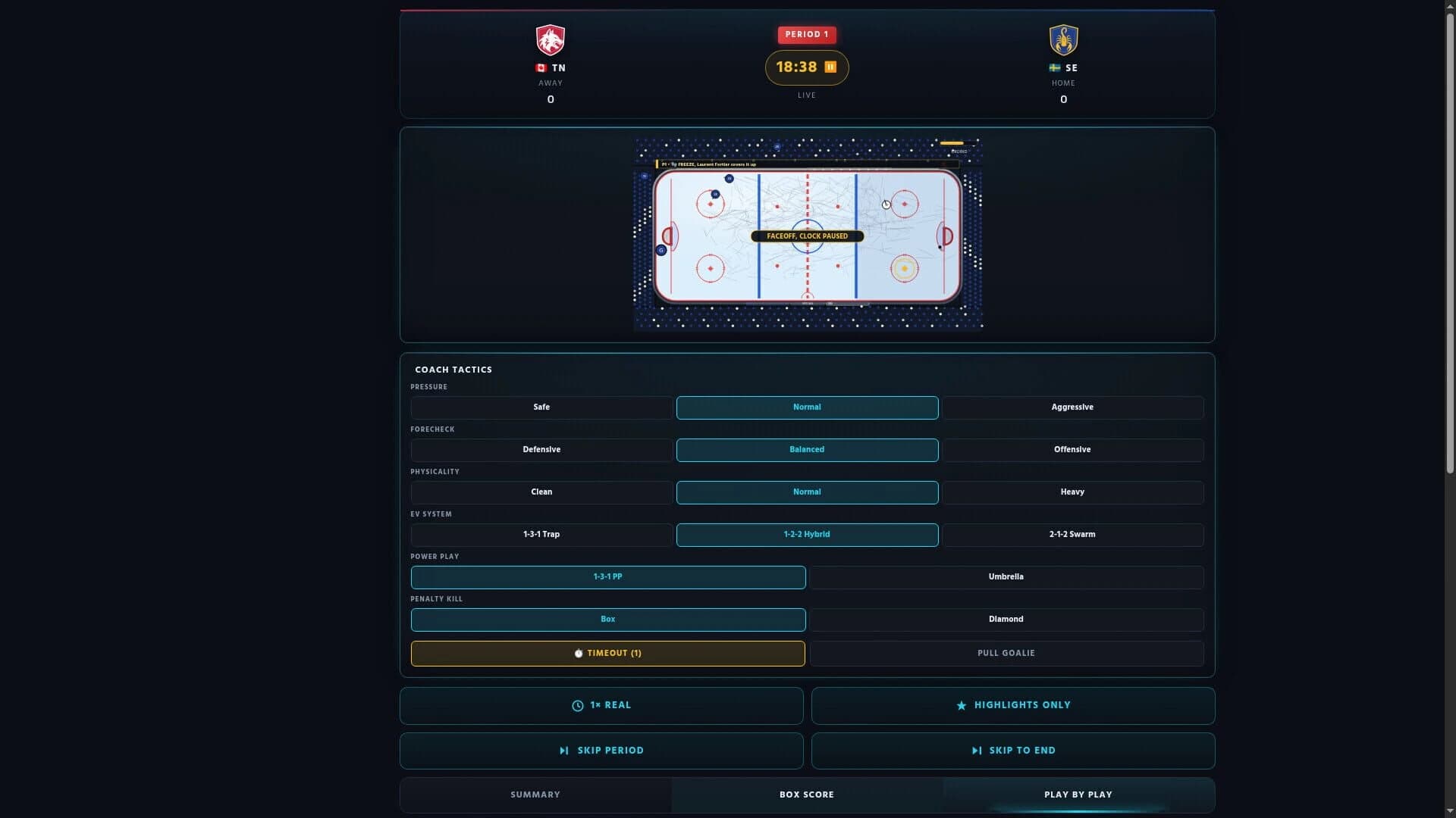 OvertimeGM: Hockey Manager screenshot 2