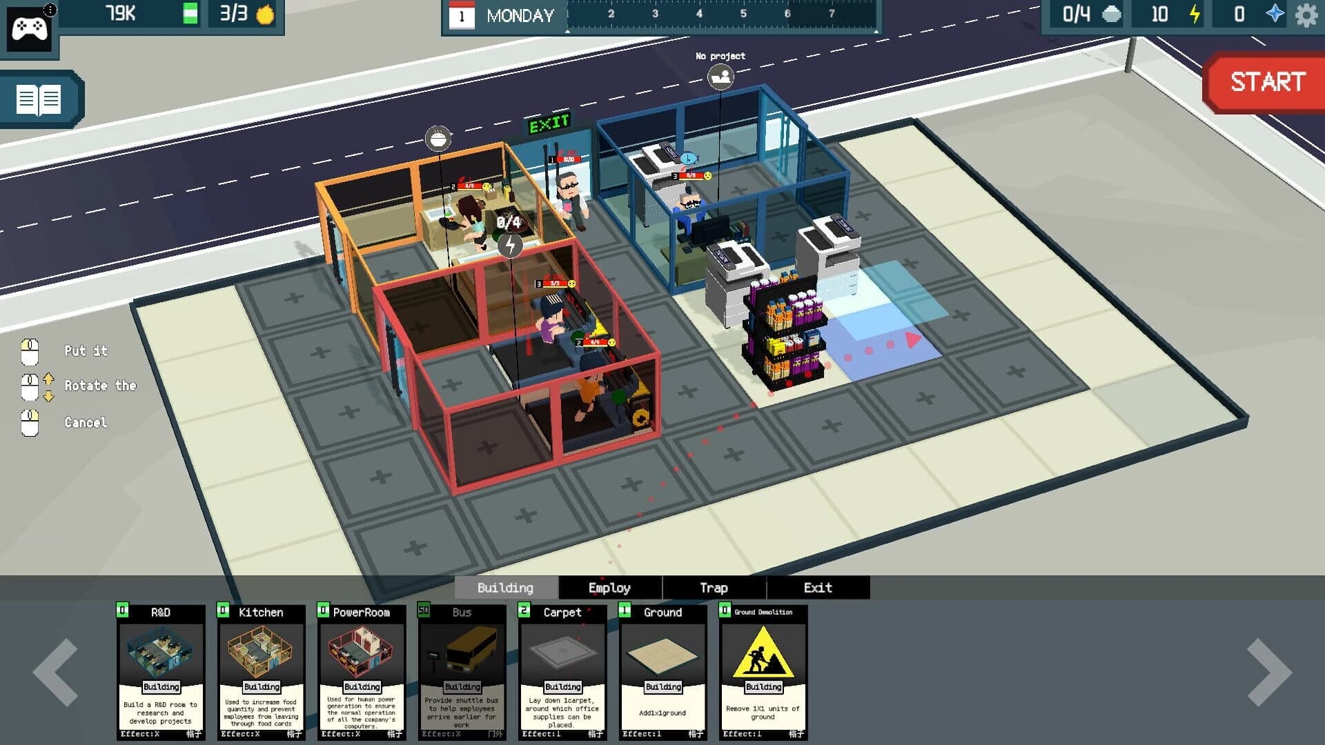 Overwork Empire screenshot 1