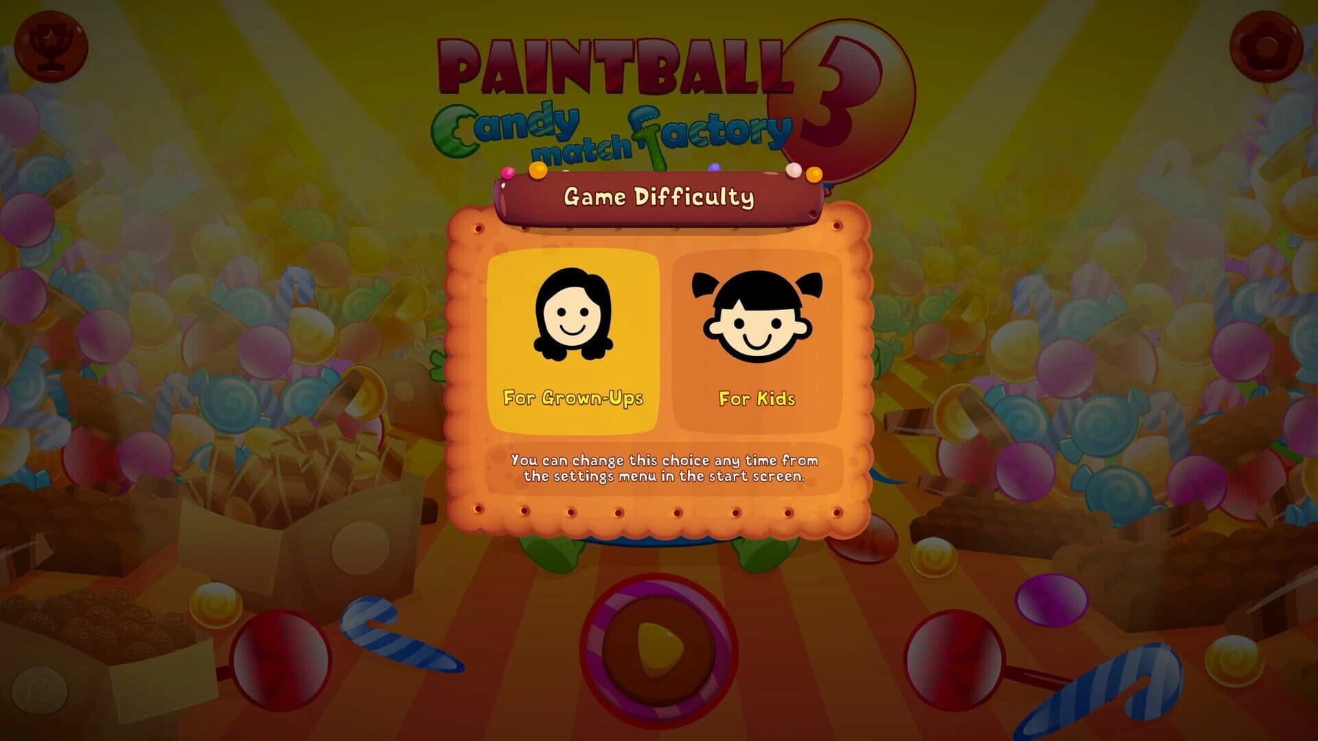Paintball 3: Candy Match Factory screenshot 2