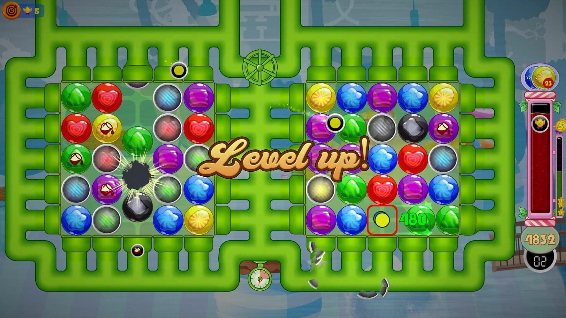 Paintball 3: Candy Match Factory screenshot 1