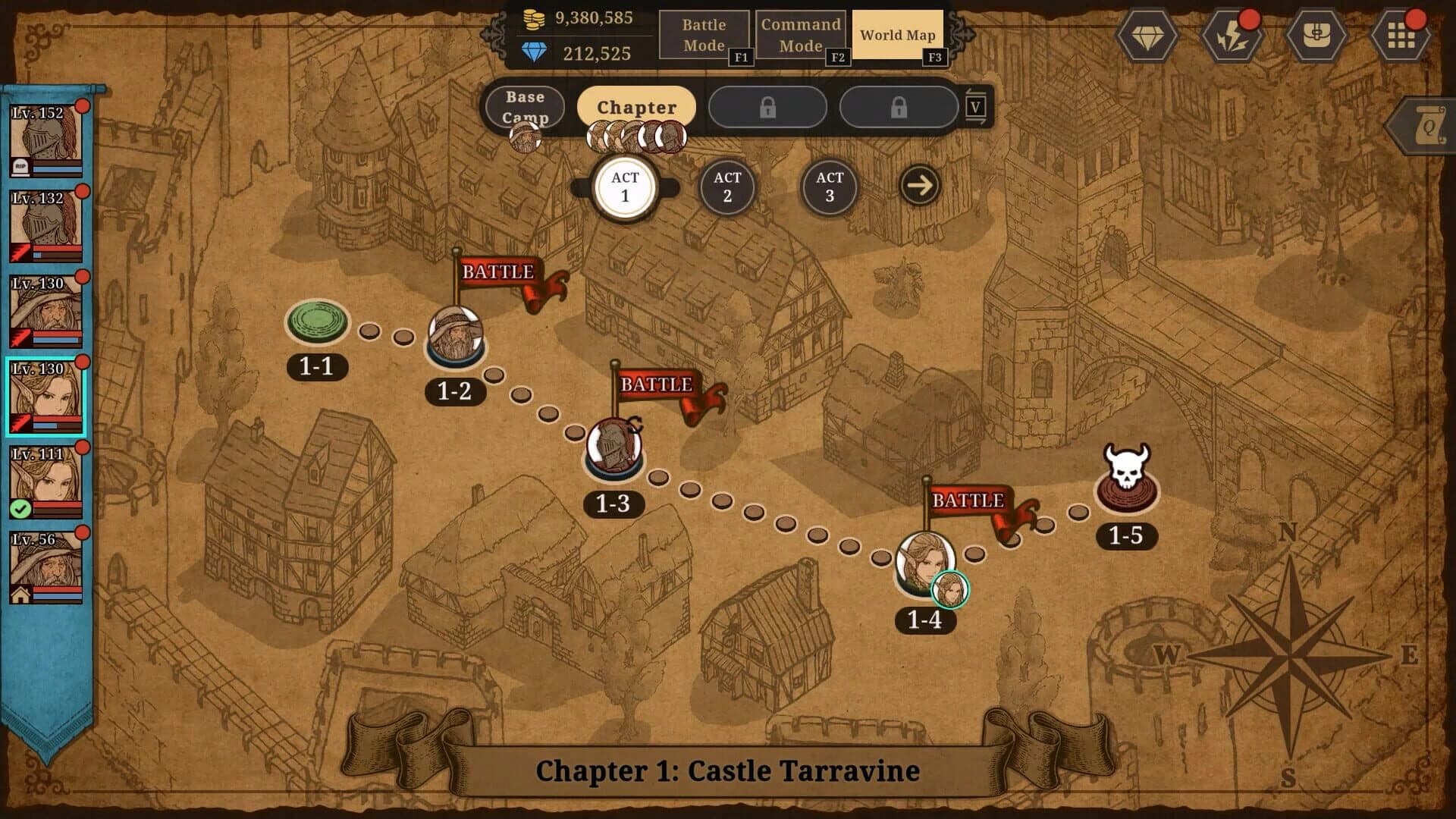 Panoptyca: Idle RPG Manager screenshot 1