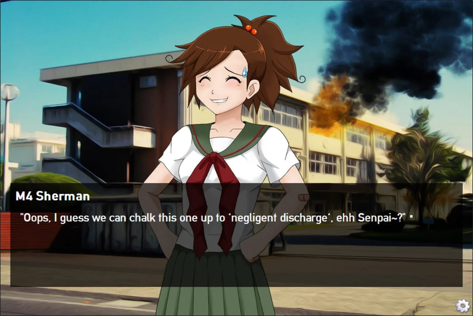 Panzermadels: Tank Dating Simulator screenshot 2